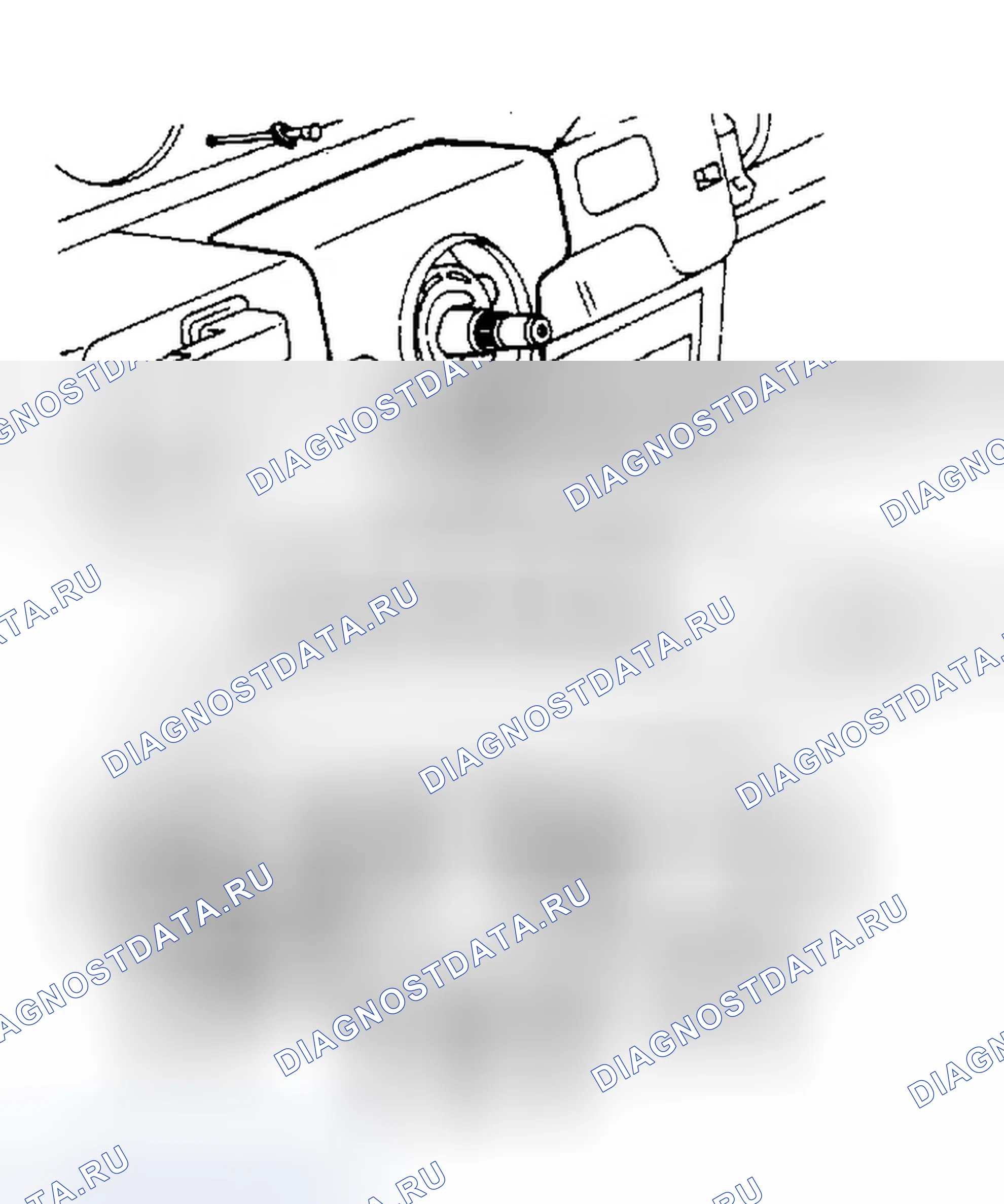 Рис. 8: Демонтаж. Ford Probe I