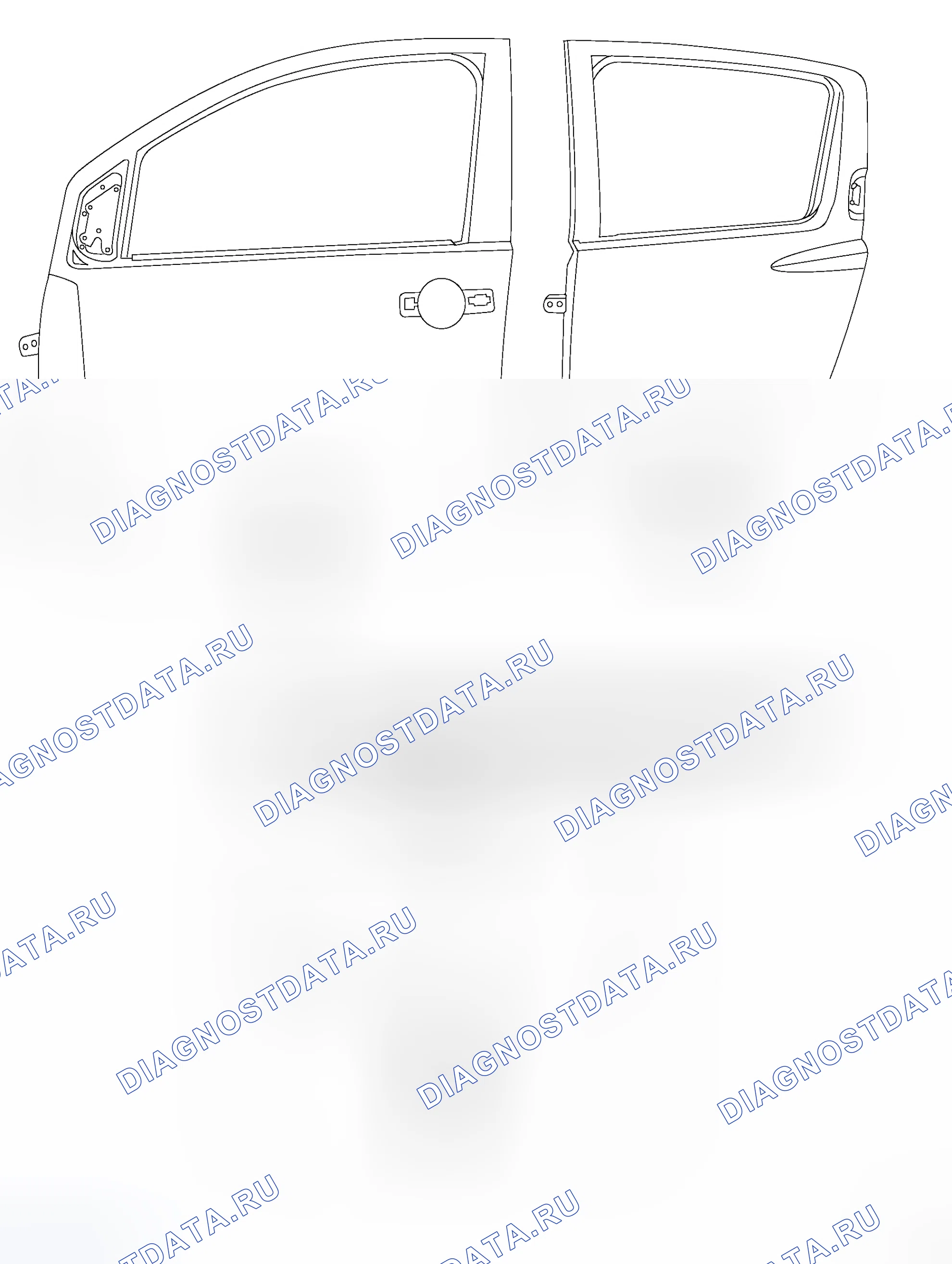 Рис. 241: АНТИКОРРОЗИОННЫЙ ВОСК. Honda N-WGN I