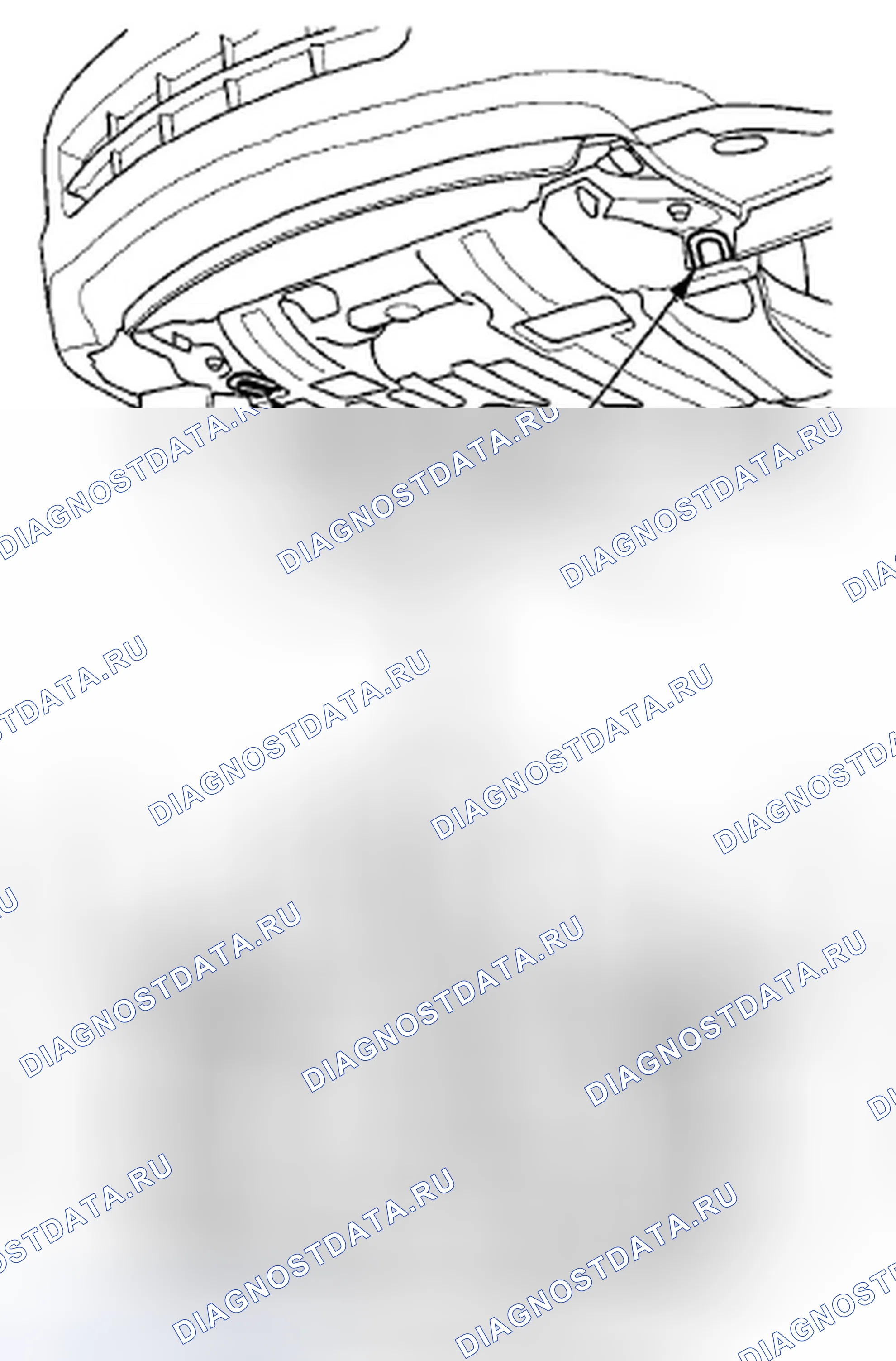 Рис. 129: Аварийная буксировка. Honda Accord VIII рестайлинг