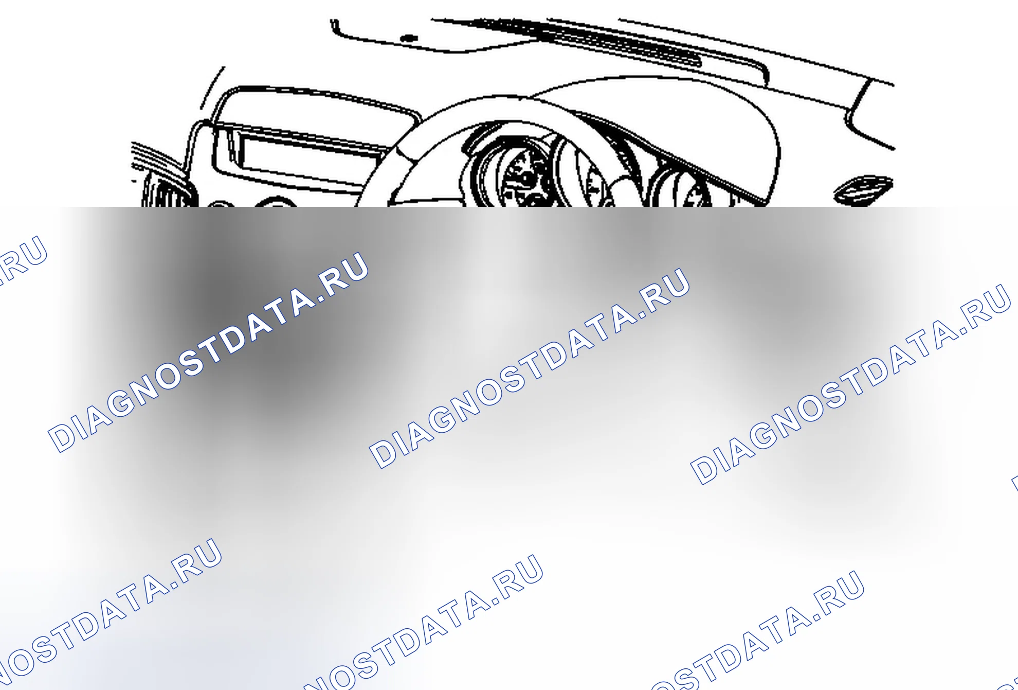 Рис. 78: Замена аппликации обрезной пластины приборной панели - правая сторона (правый привод). Cadillac CTS II