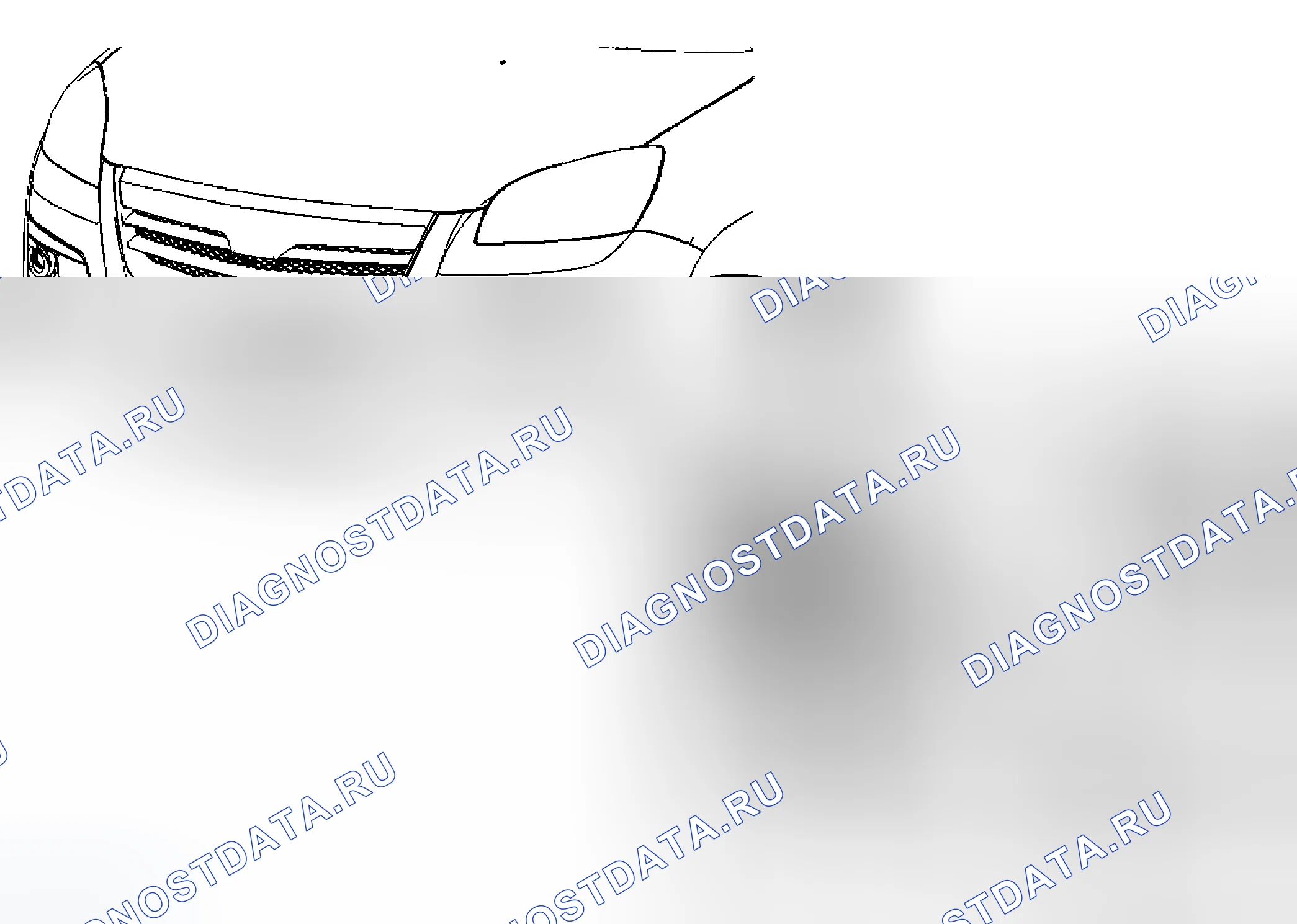 Рис. 57: Замена кронштейна лампы сигнала парковки и поворота (OUTLOOK). Chevrolet Traverse I