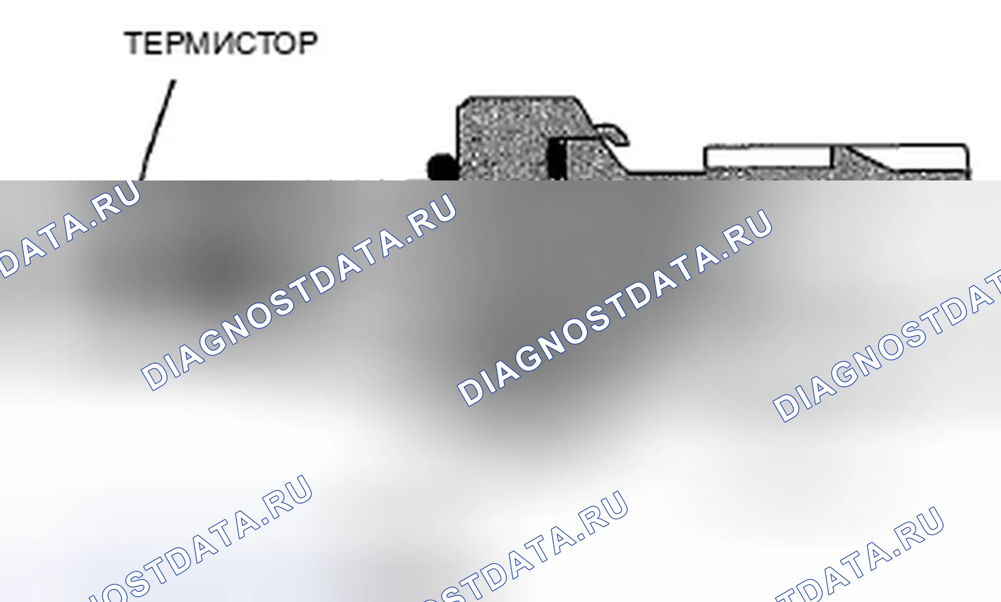 Рис. 34: Датчик 1 и 2 температуры охлаждающей жидкости двигателя (температура охлаждающей жидкости). Honda Pilot II