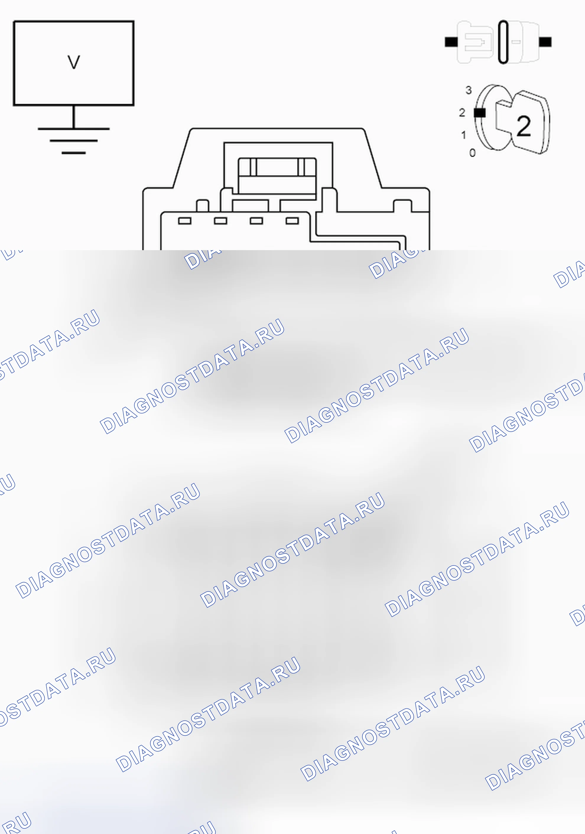 Рис. 12: ДИАГНОСТИЧЕСКИЙ ТЕСТ. FIAT 500 II