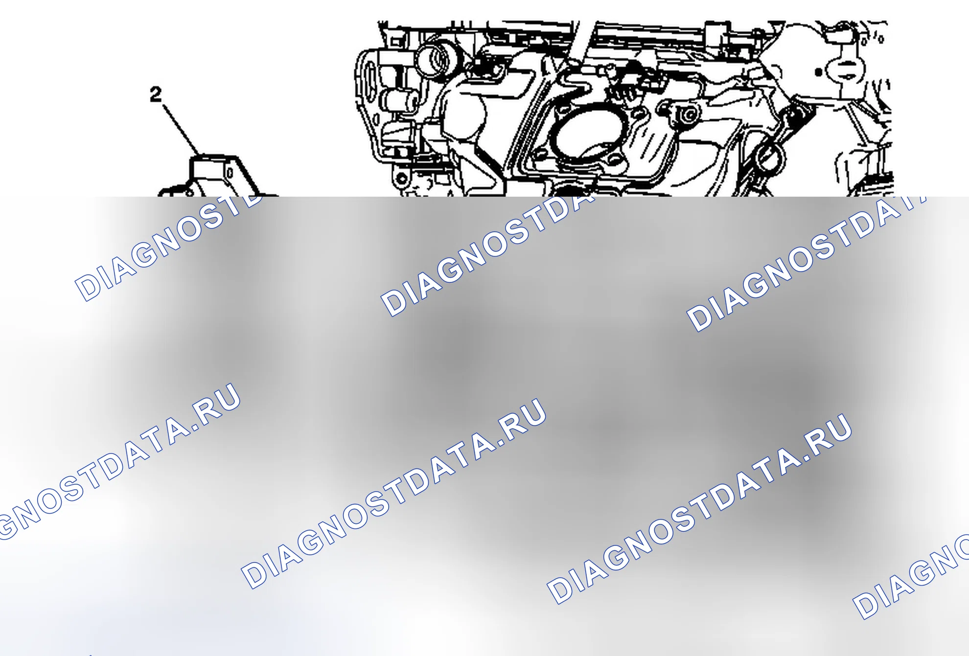 Рис. 50: Замена кронштейна компрессора кондиционера. Buick LaCrosse II
