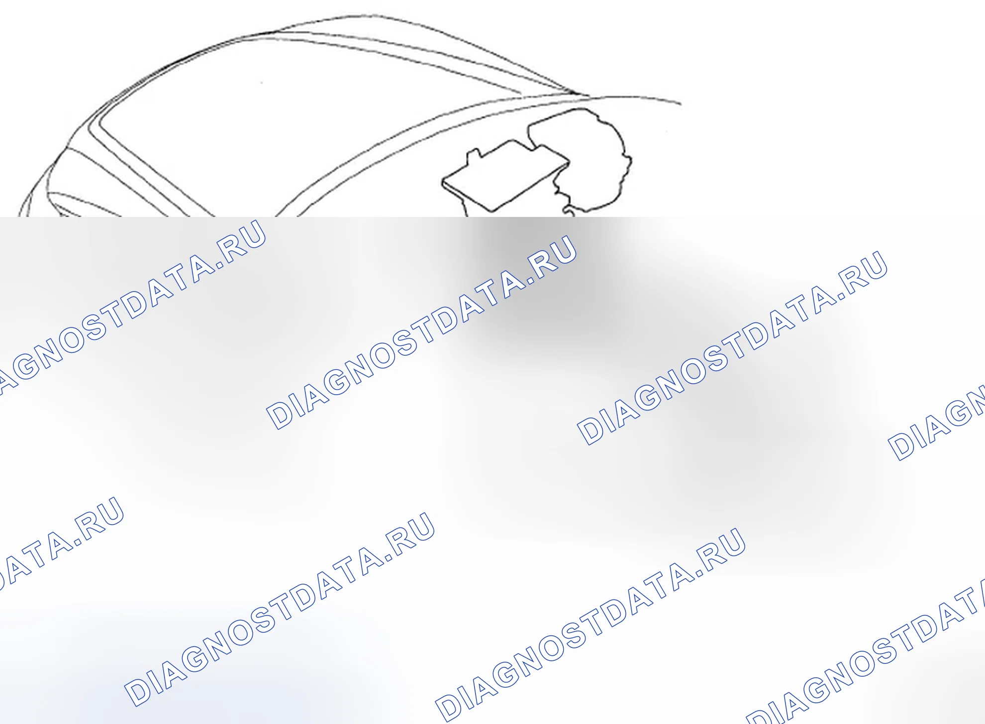 Рис. 33: РАСПОЛОЖЕНИЕ КОМПОНЕНТОВ. Hyundai Sonata V рестайлинг