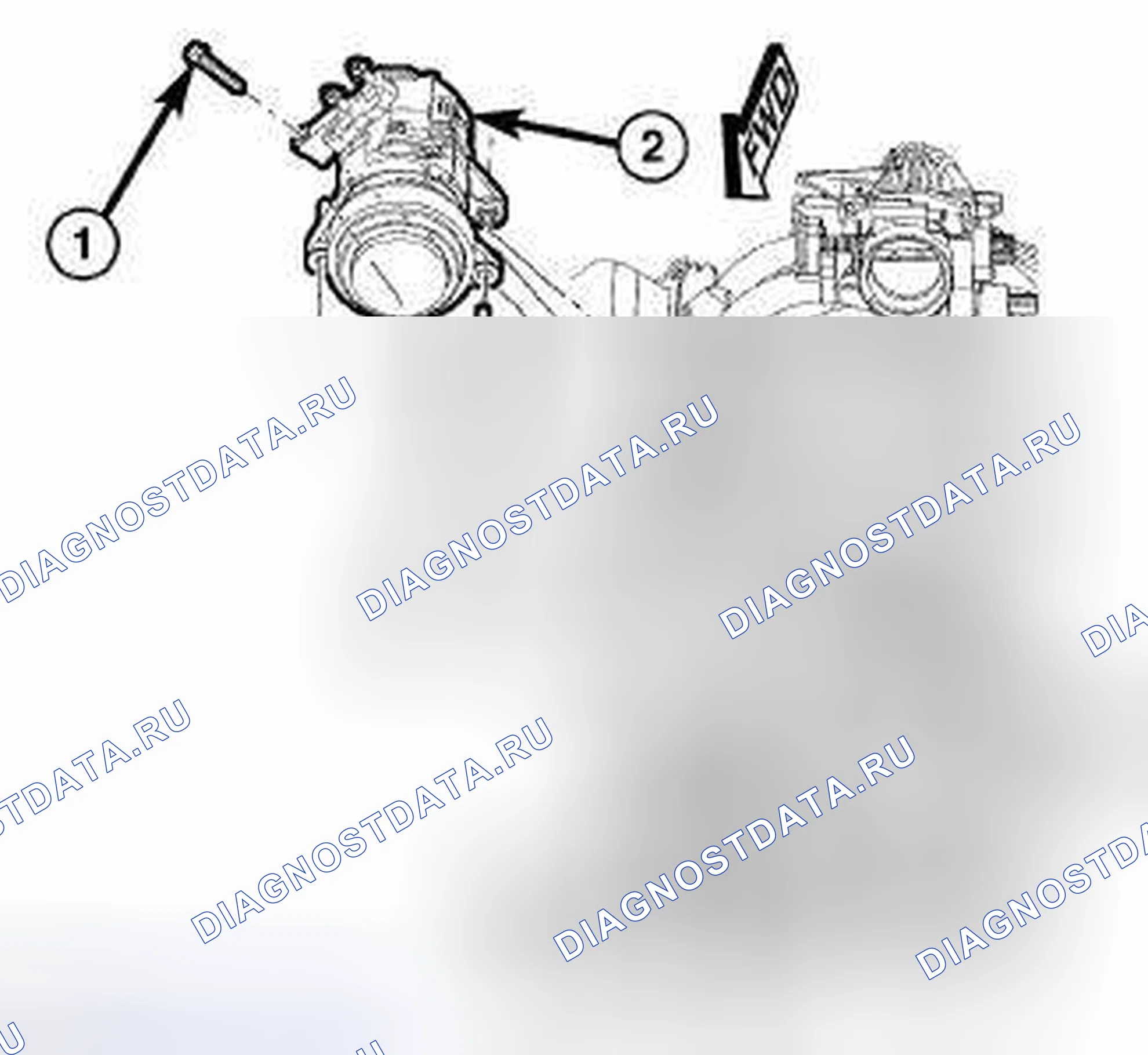 Рис. 1: ДЕМОНТАЖ. RAM Pickup 1500 