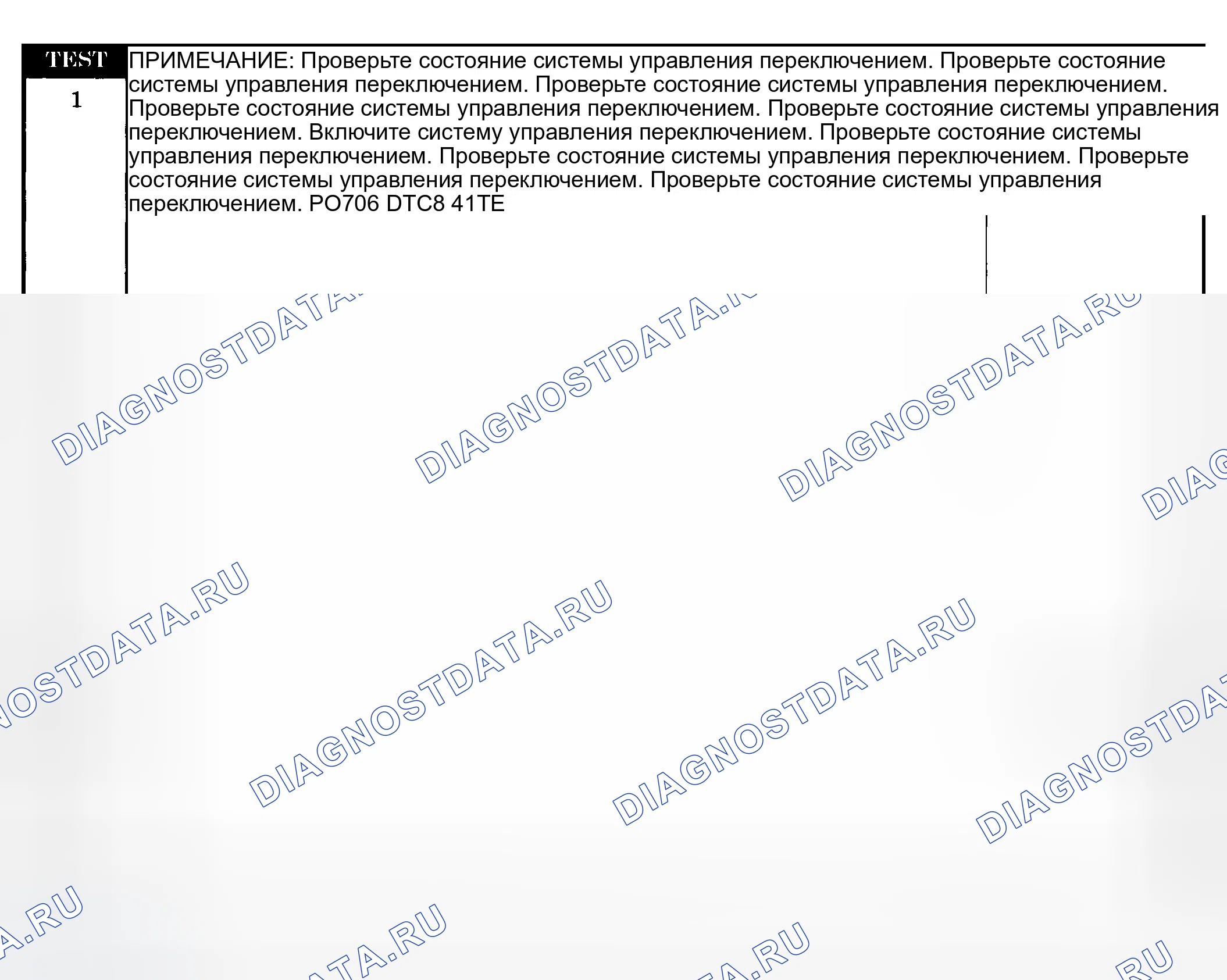 Рис. 486: Диагностические процедуры. Dodge Grand Caravan IV