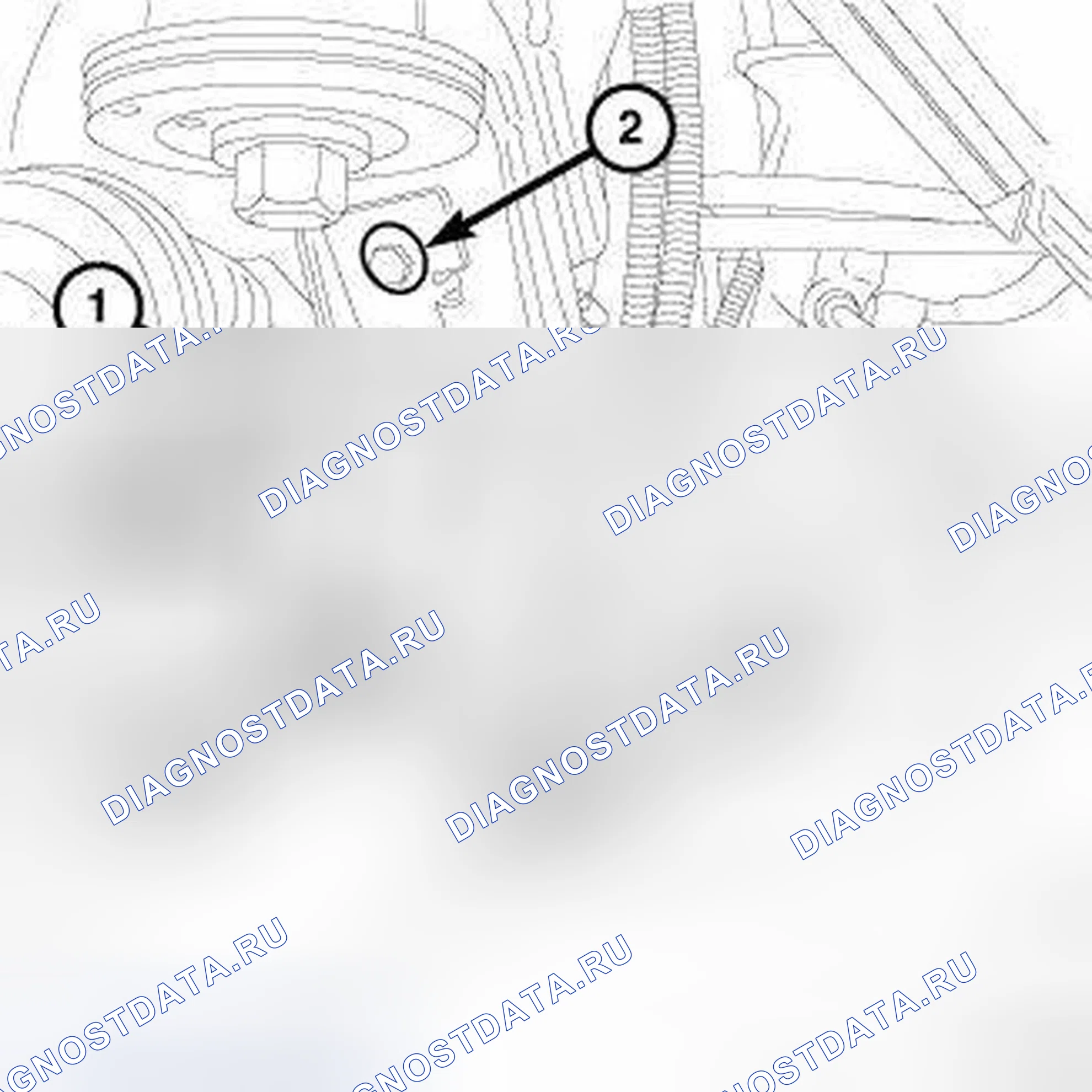 Рис. 6: ПЕРЕДНЯЯ ЧАСТЬ. Chrysler Town & Country V рестайлинг