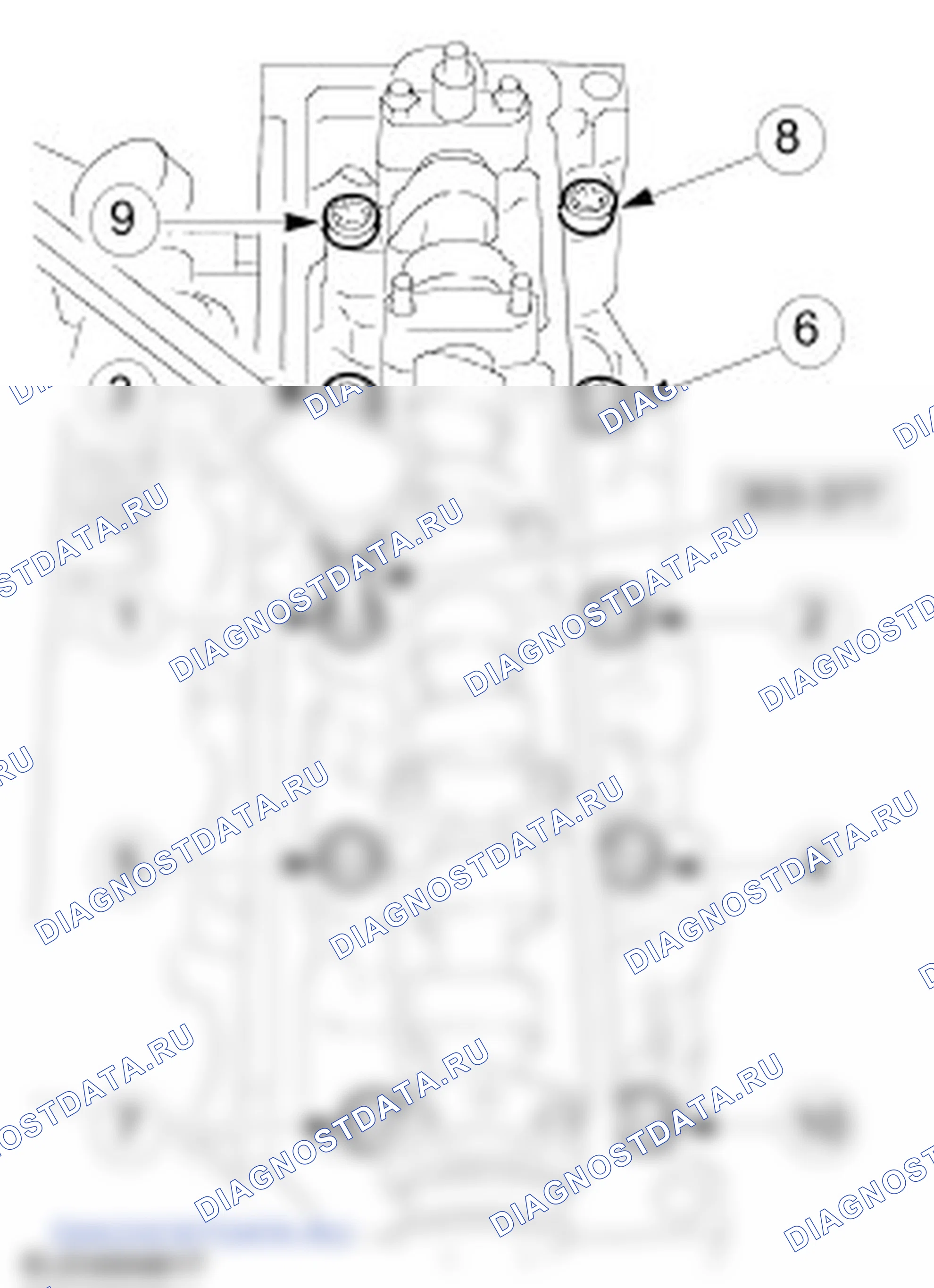 Сборка двигатель. Ford Mondeo II