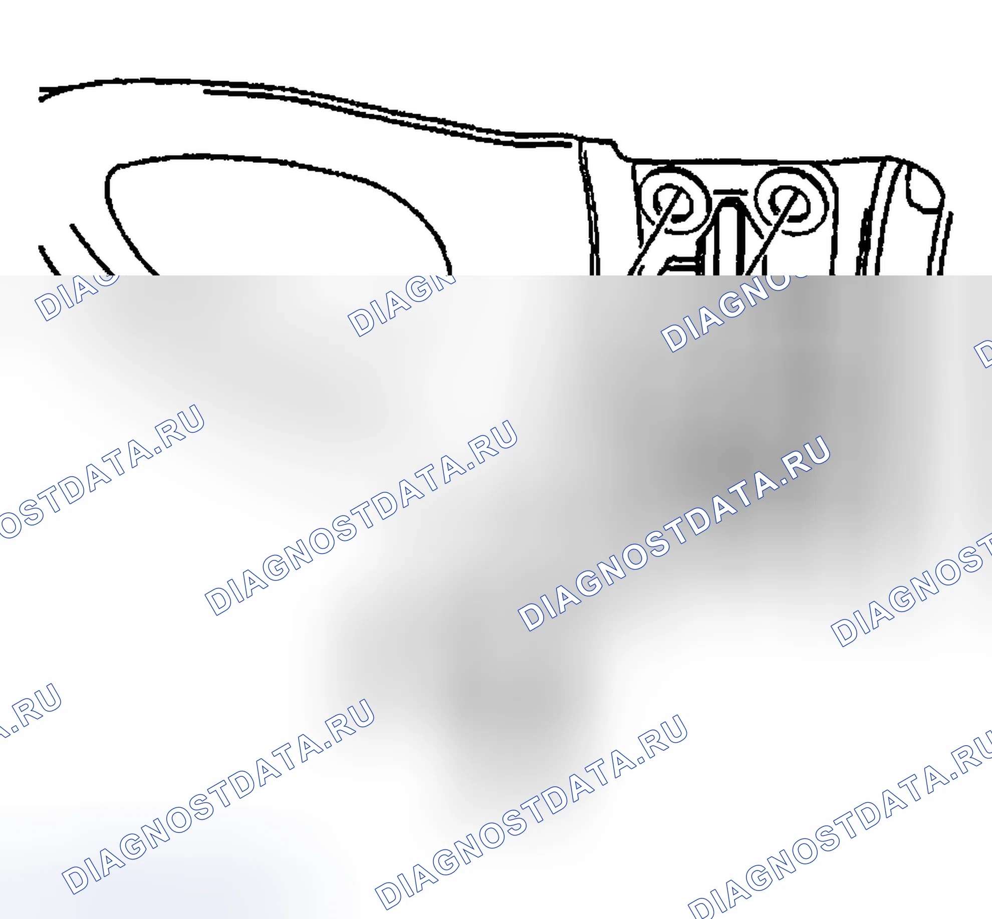 Рис. 28: Замена рукоятки - передняя часть. Chevrolet Silverado 2500 
