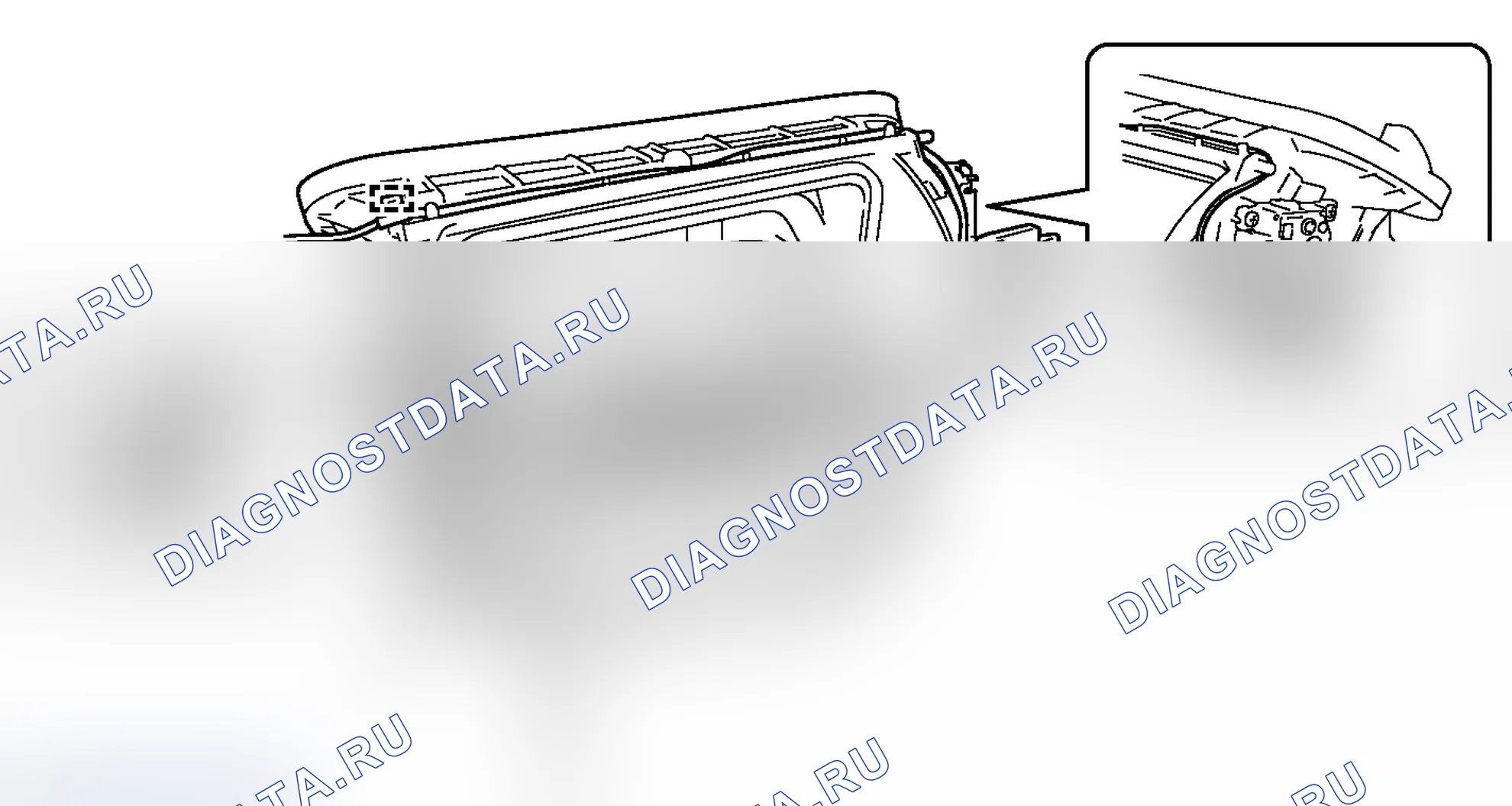 Рис. 110: ДЕМОНТАЖ. Toyota Land Cruiser 200 рестайлинг
