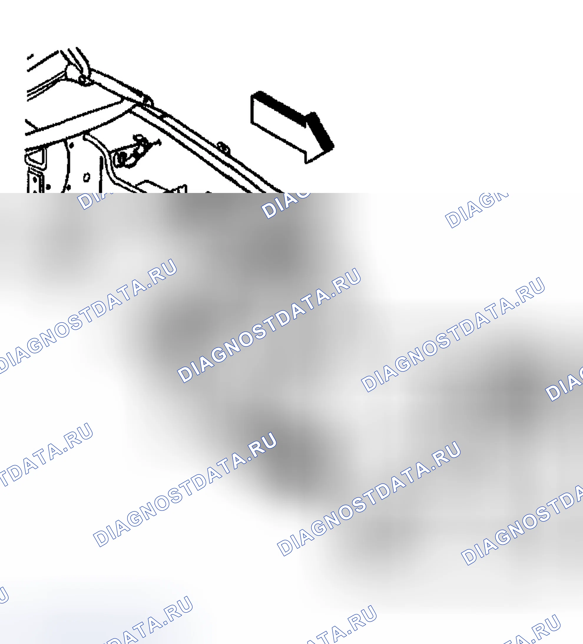 Рис. 49: Процедура установки. Chevrolet TrailBlazer I