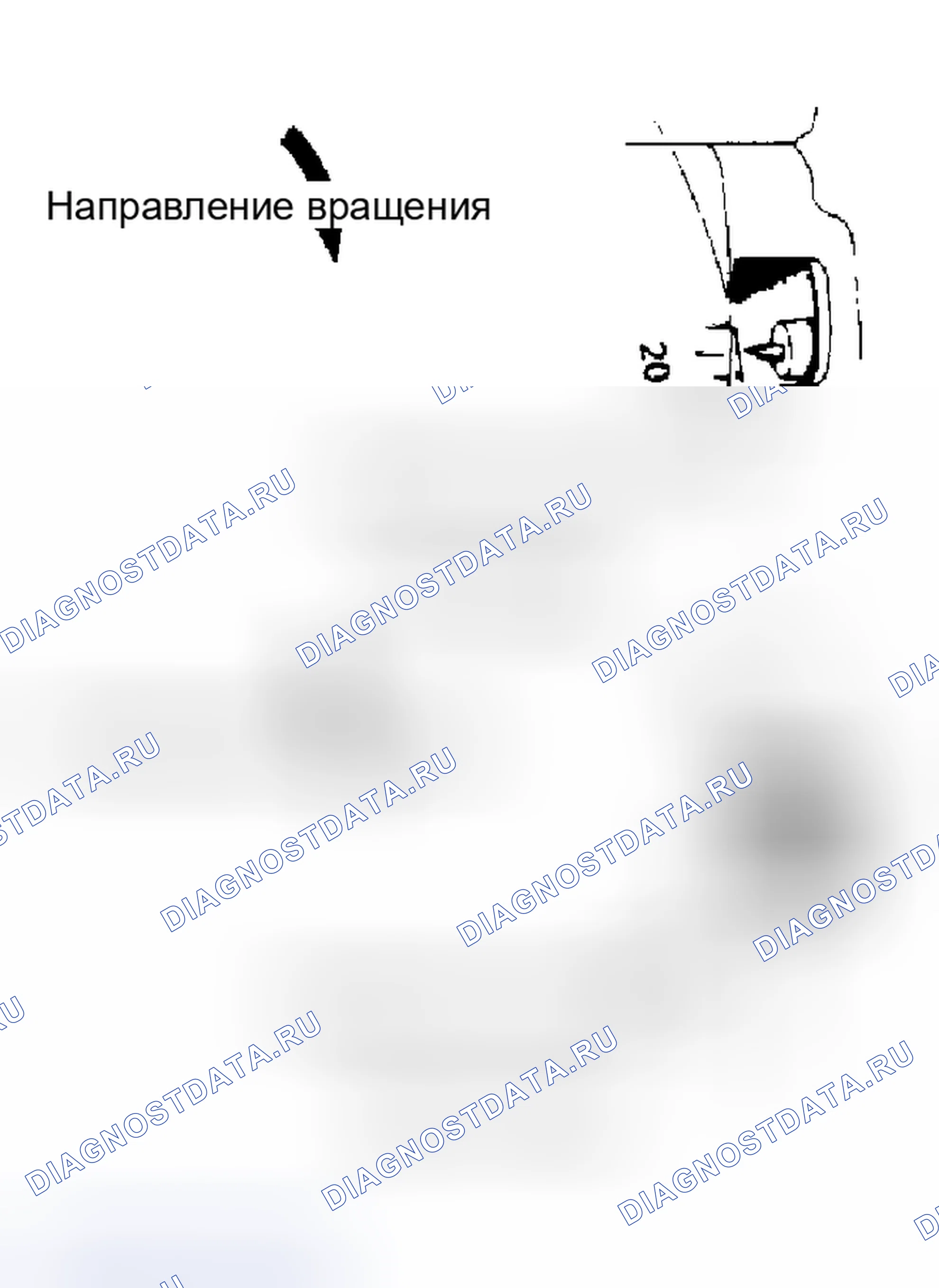 Рис. 3: Прелюдия 1.8L (Carb.) Отметки времени. Honda Prelude II