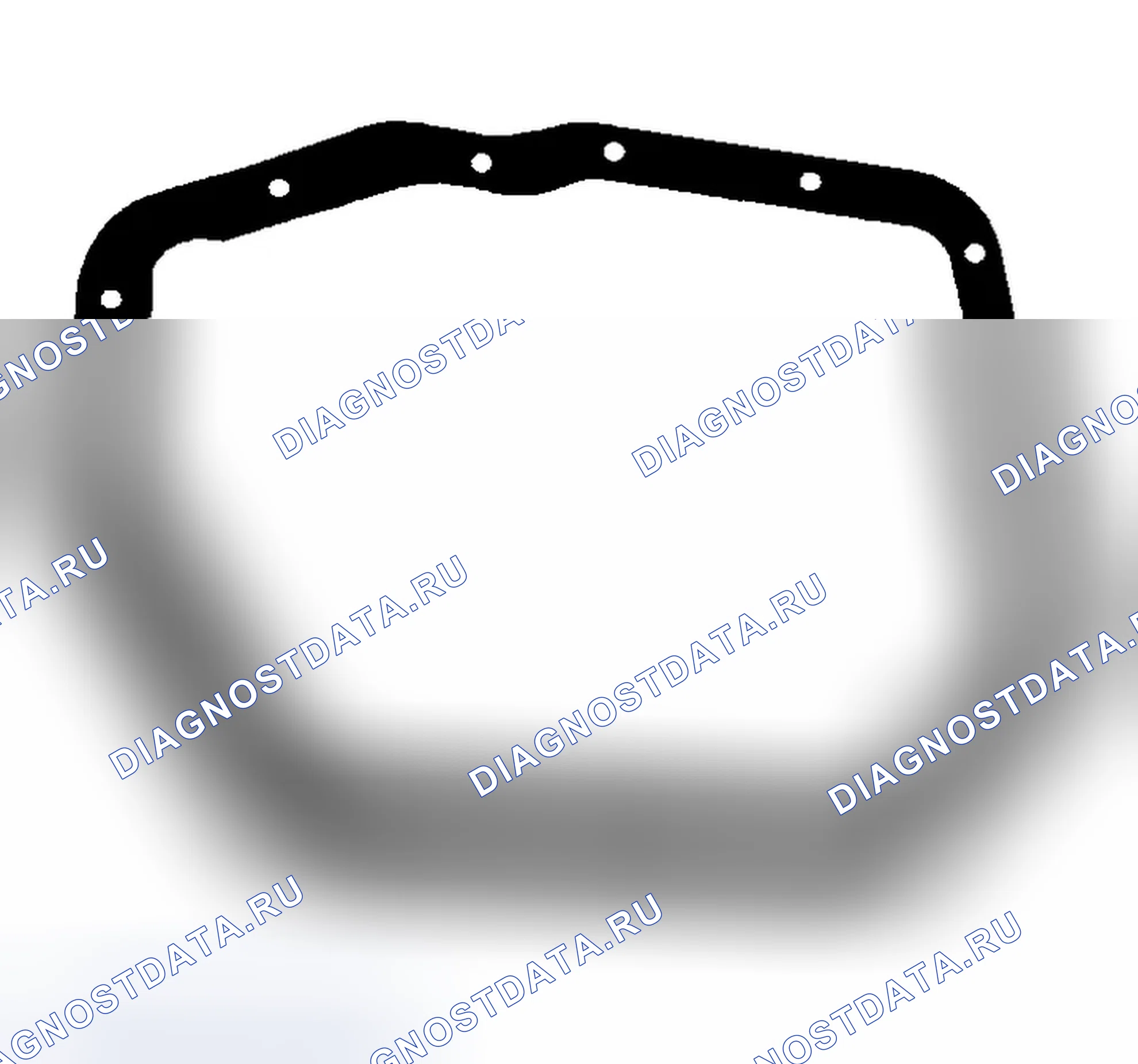 Рис. 152: Hyundai KM175 Pan прокладка. Honda Civic VI