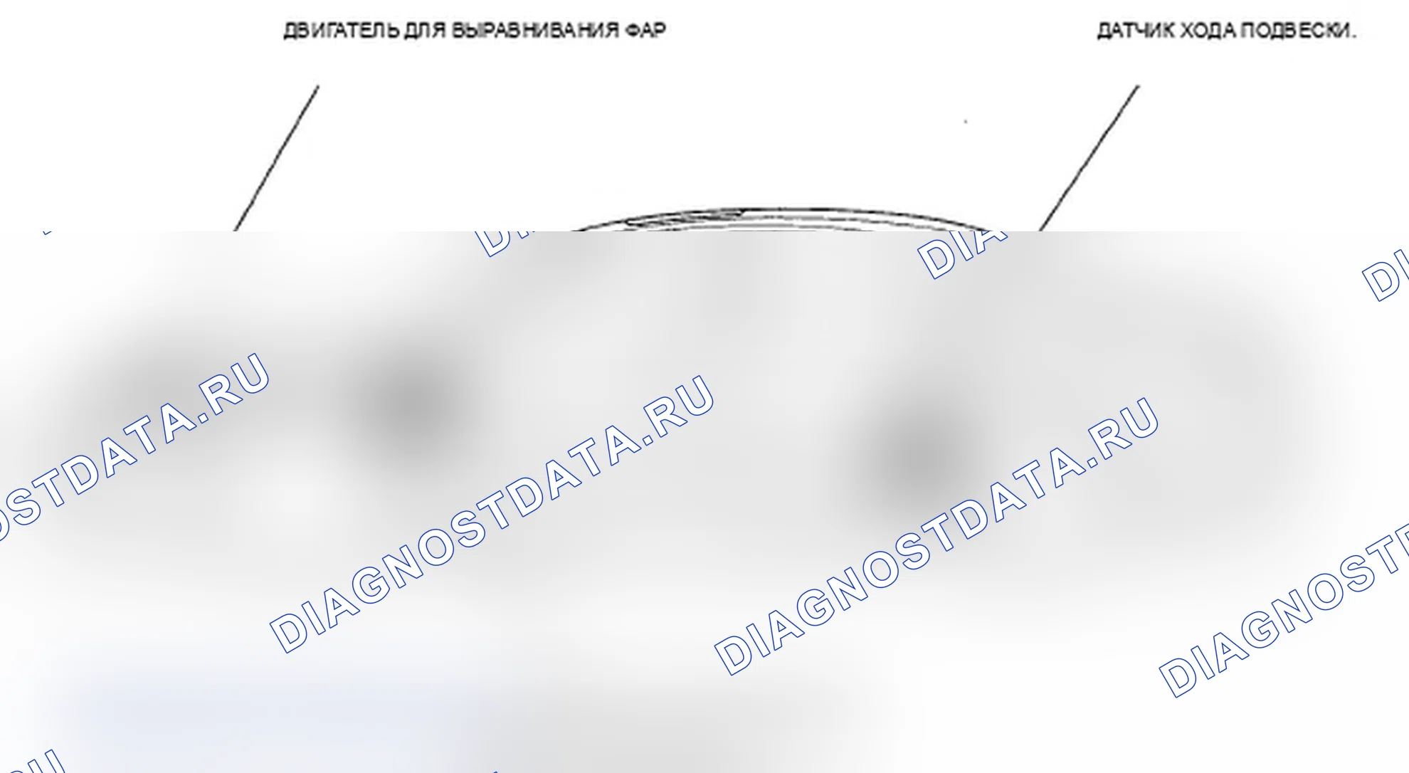 Рис. 2: Система выравнивания фар (с HID). Acura RL II