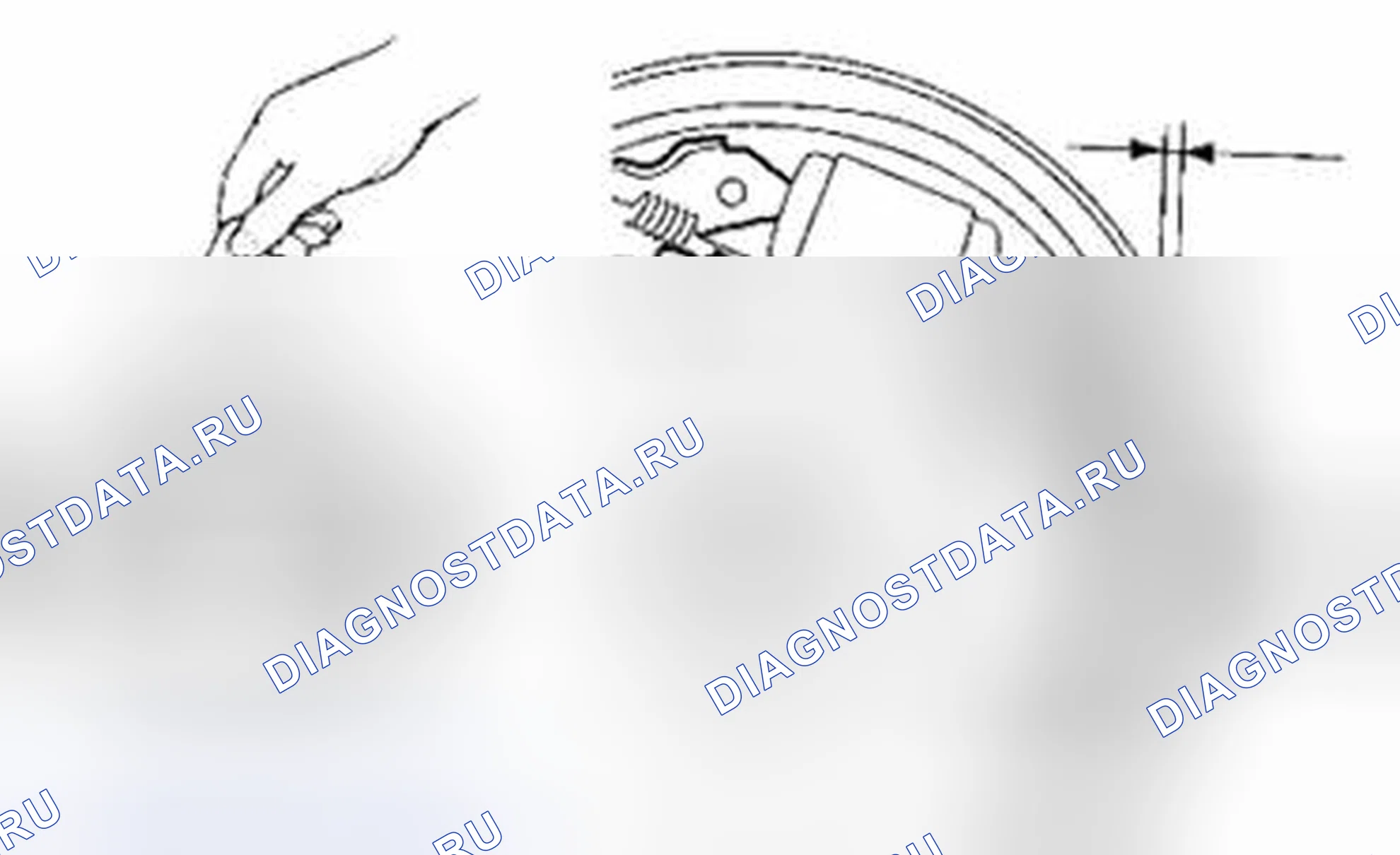 Рис. 81: Проверка тормозных барабанов и колодок (сзади). Suzuki SX4 I рестайлинг