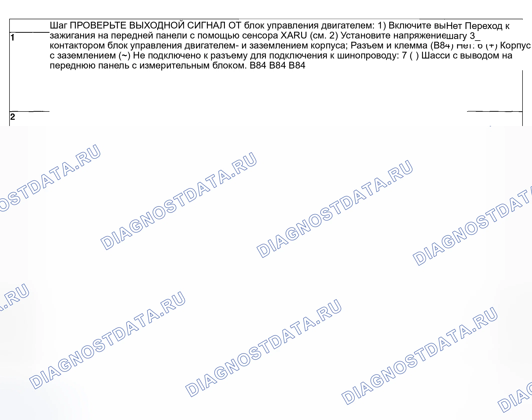 Рис. 847: ДИАГНОСТИЧЕСКАЯ ПРОЦЕДУРА. Hyundai Creta II