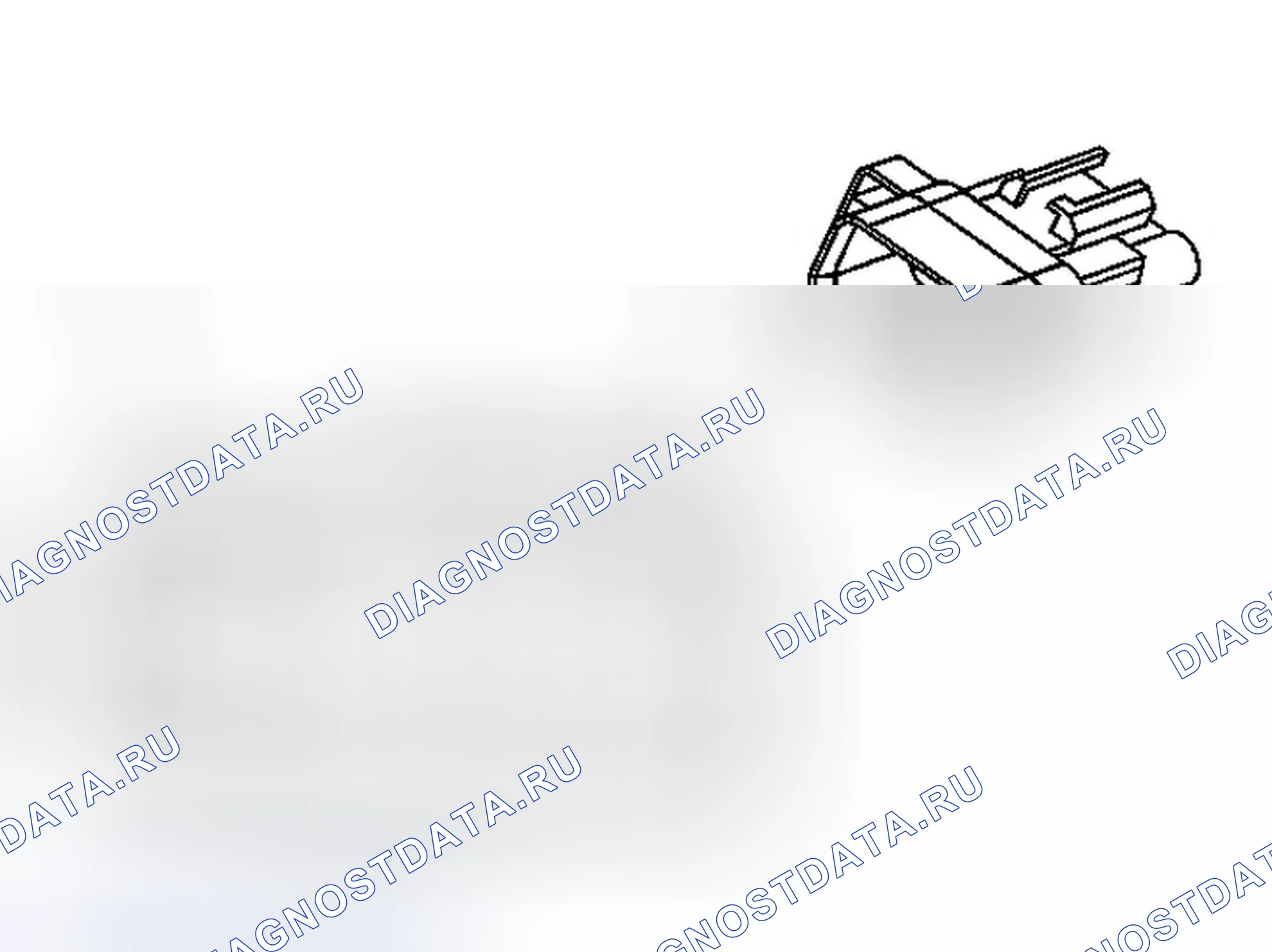 Рис. 12: Жгут ввода / вывода X205 к жгуту тела. Chevrolet HHR I