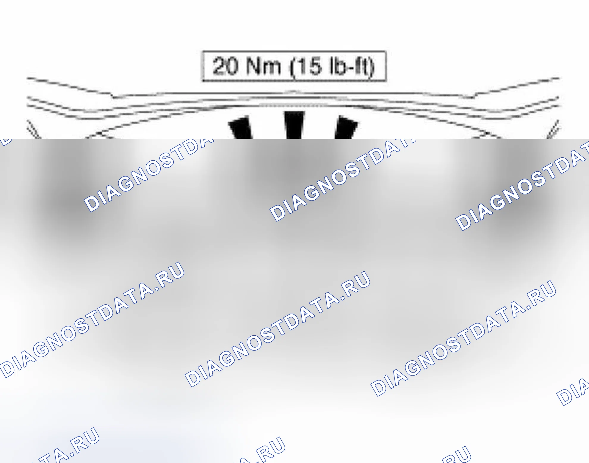 Рис. 105: Рукоятка разблокировки защелки капота. Ford Thunderbird XI