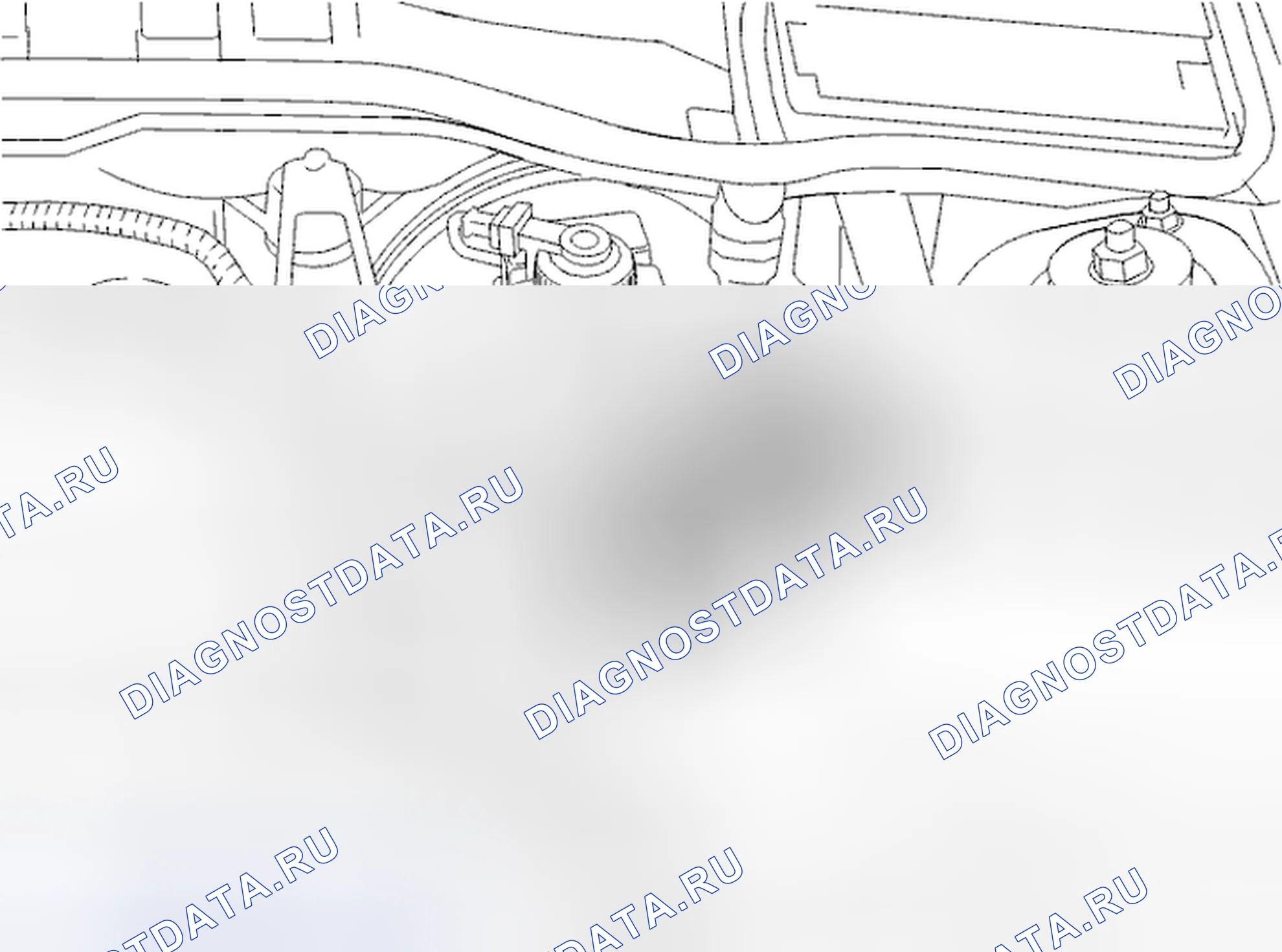 Рис. 46: На автомобилях с двигателями с турбонаддувом. Volvo C70 I