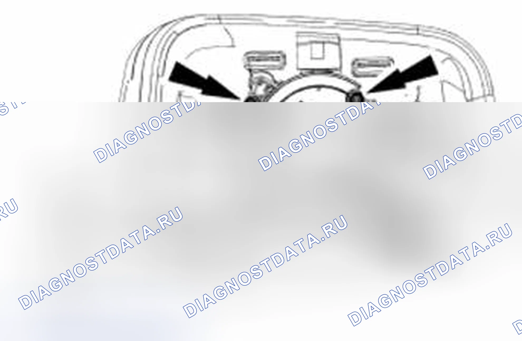 Рис. 46: Двигатель внешнего зеркала. Hyundai Kona I