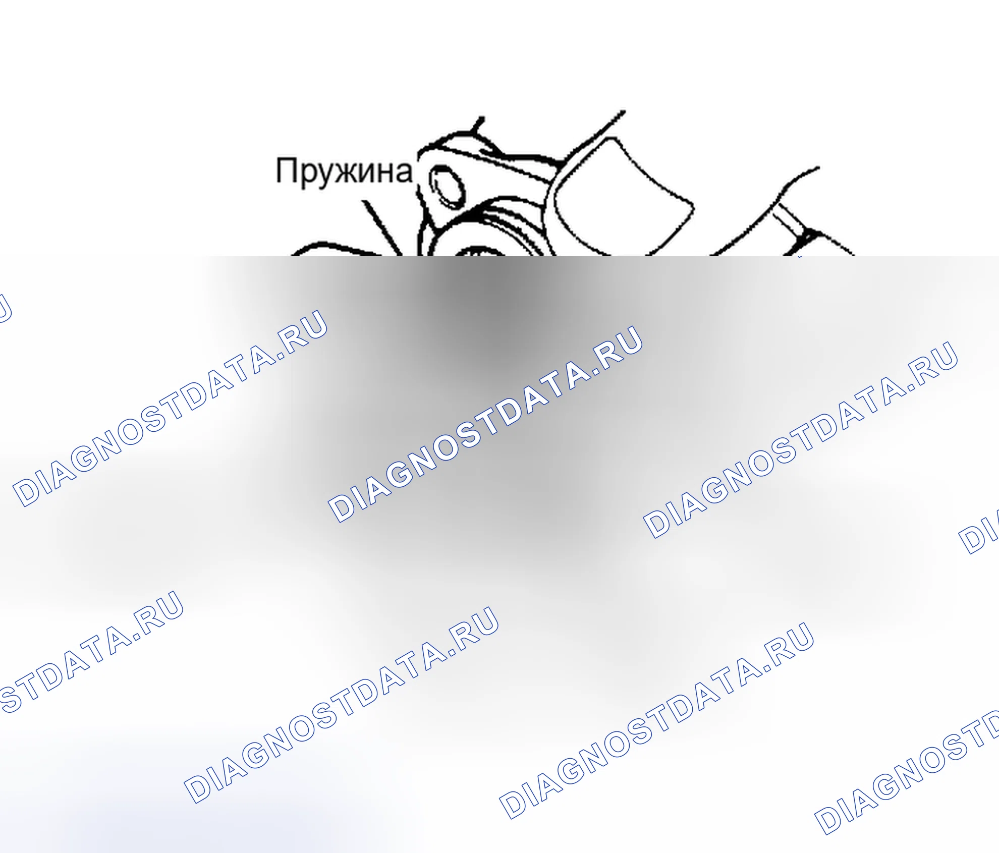 Рис. 29: Удаление демпфера пульсации. Mitsubishi Starion I