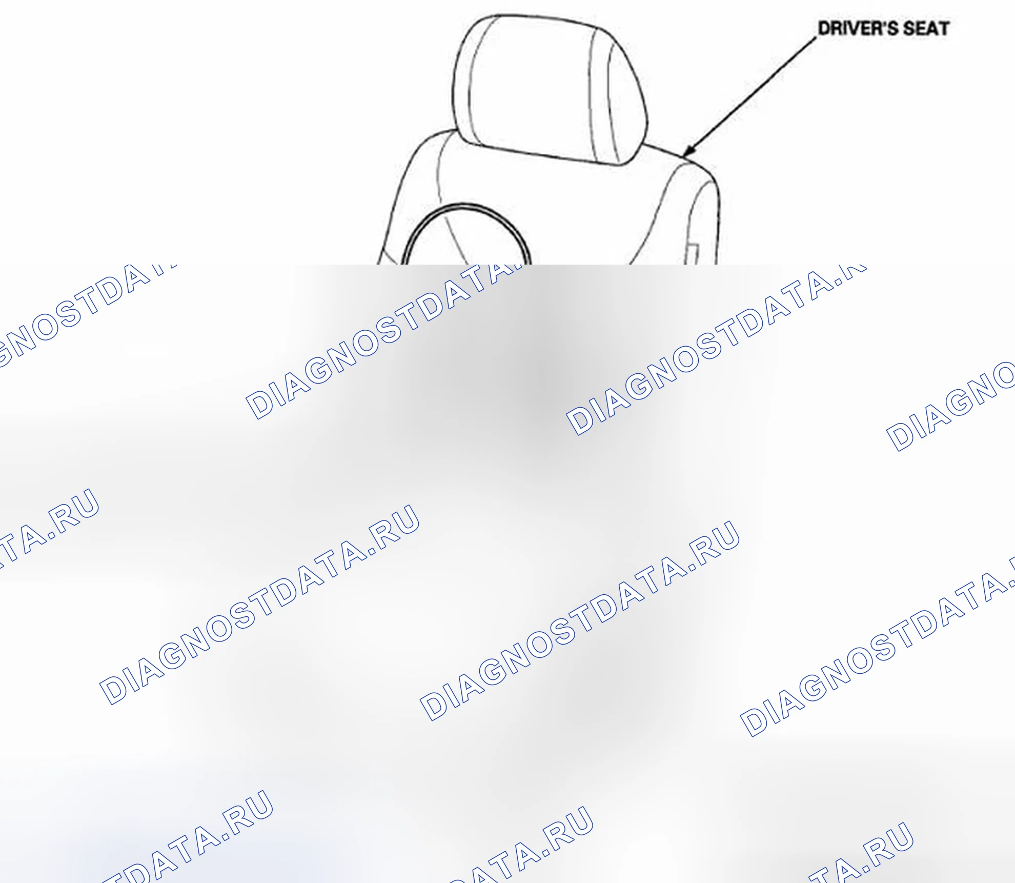 Рис. 177: Указатель расположения компонентов. Honda Pilot II