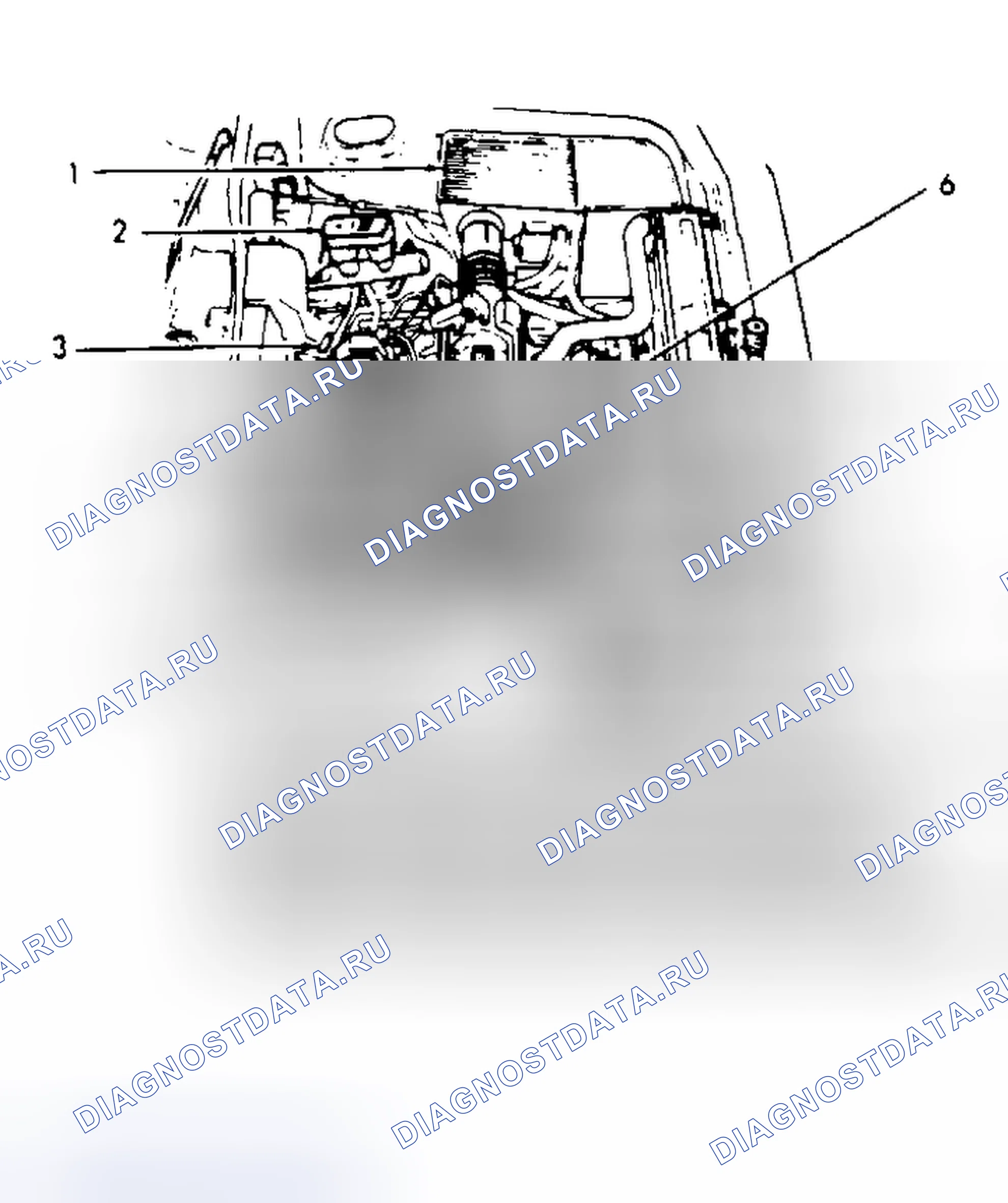 Рис. 2: РАСПОЛОЖЕНИЕ ТОЧЕК ОБСЛУЖИВАНИЯ. Hyundai Verna IV рестайлинг