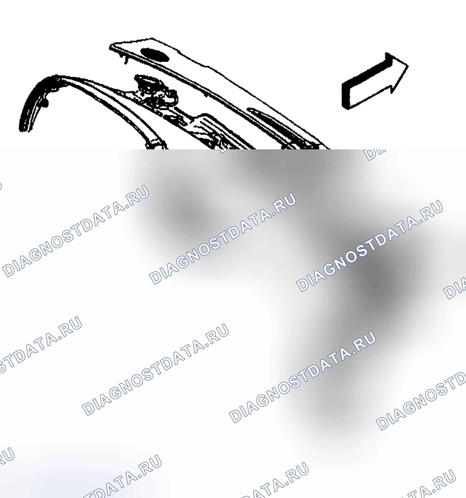 Рис. 194: Порядок демонтажа. Chevrolet TrailBlazer I