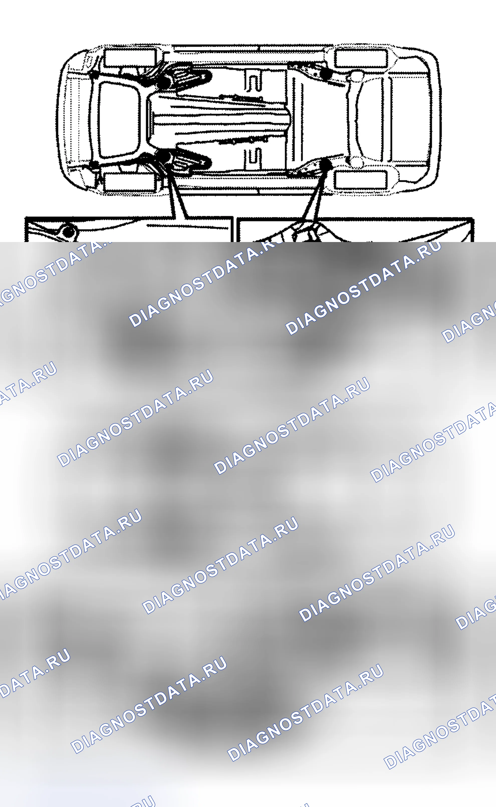Рис. 2: НАПОЛЬНЫЙ ДОМКРАТ ИЛИ ПОДЪЕМНИК. Volvo V70 II