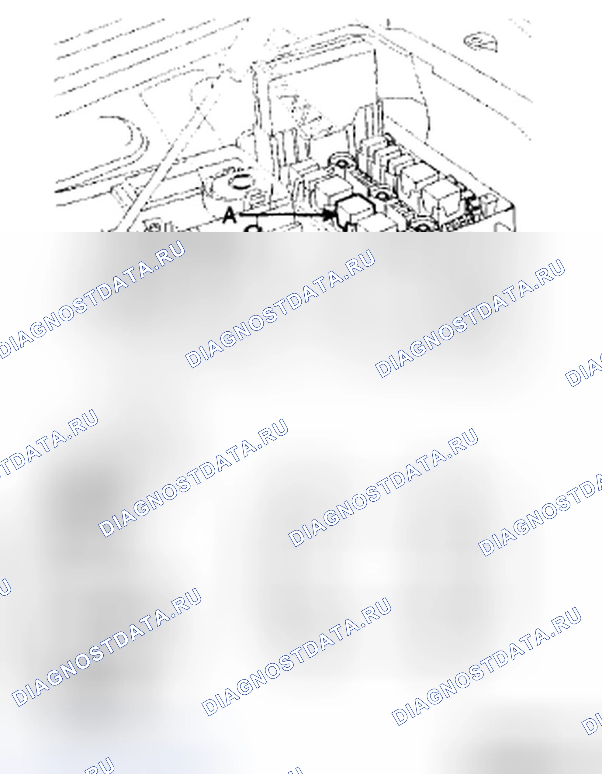 Рис. 2: Проверка реле головного фонаря. Hyundai Genesis I