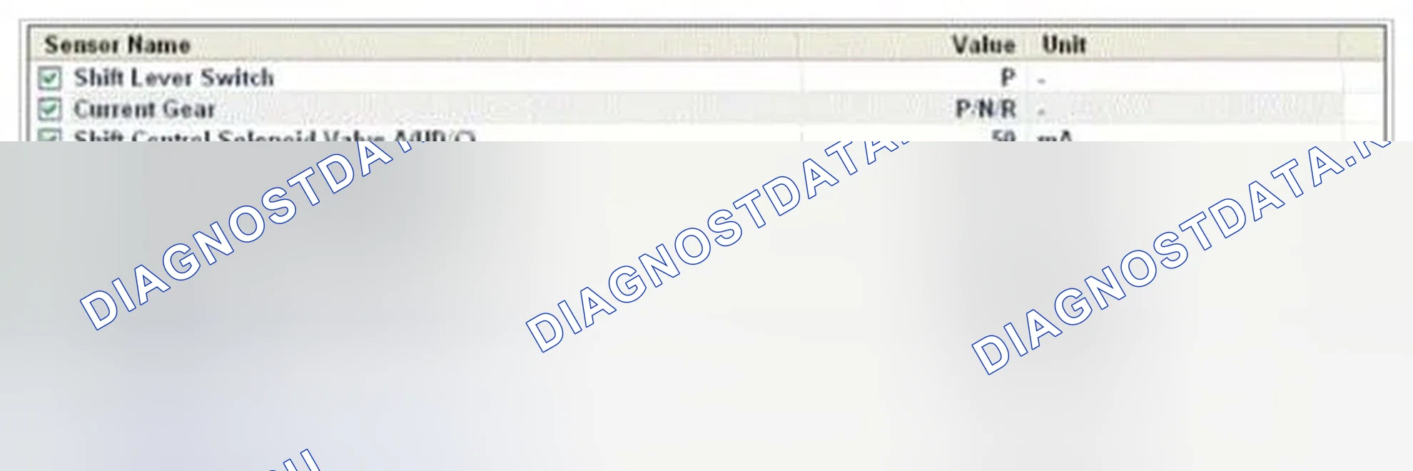 Рис. 343: Мониторинг данных GDS. Hyundai Genesis I рестайлинг