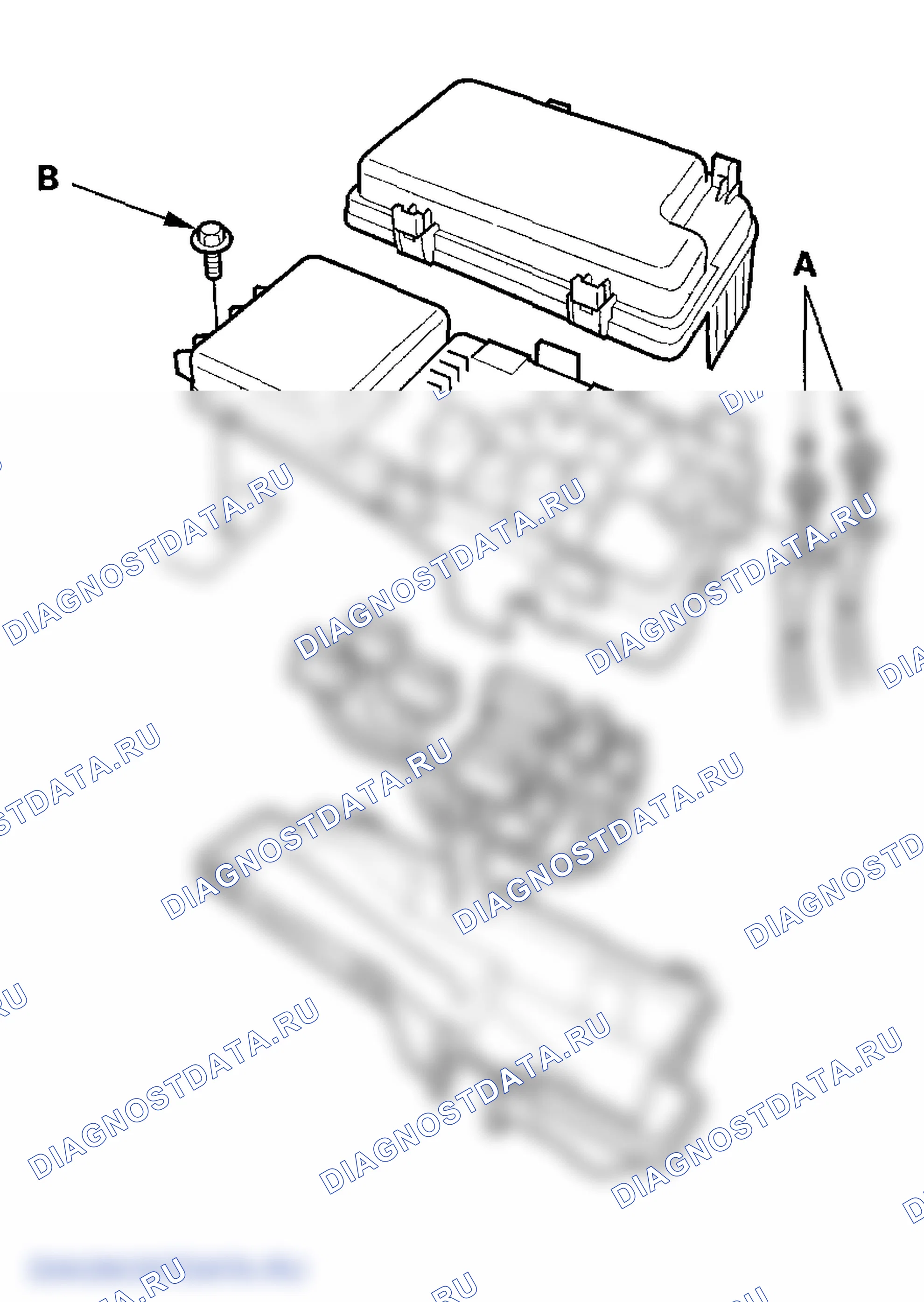 Рис. 54: Демонтаж. Honda Ridgeline I