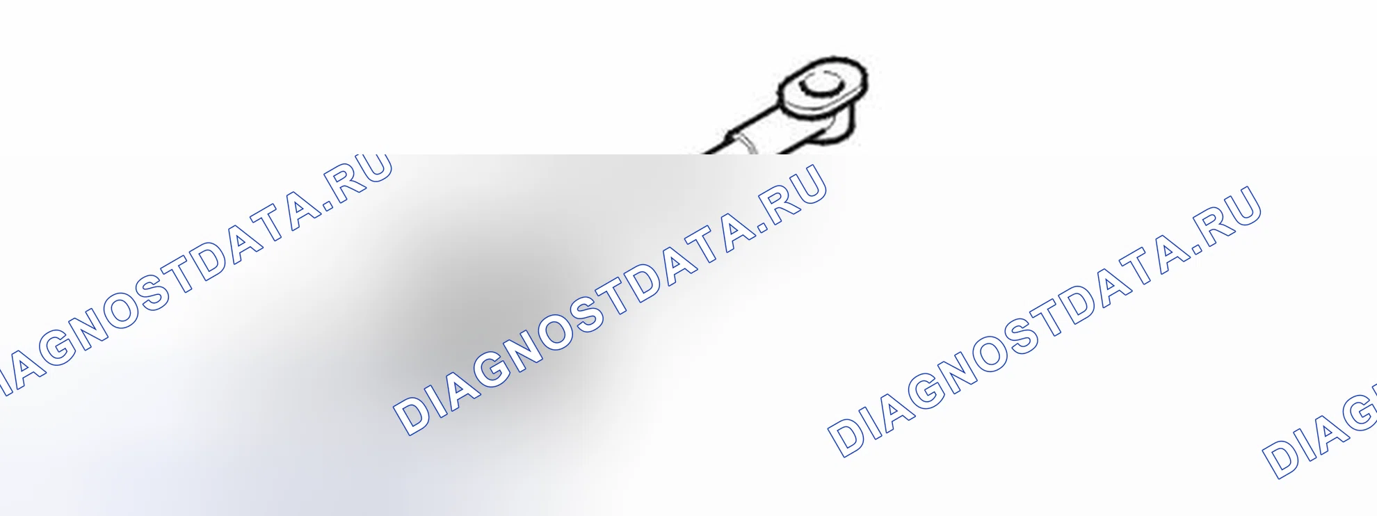 Рис. 97: Датчик педали сцепления (только для механических коробок передач). Volvo S60 I