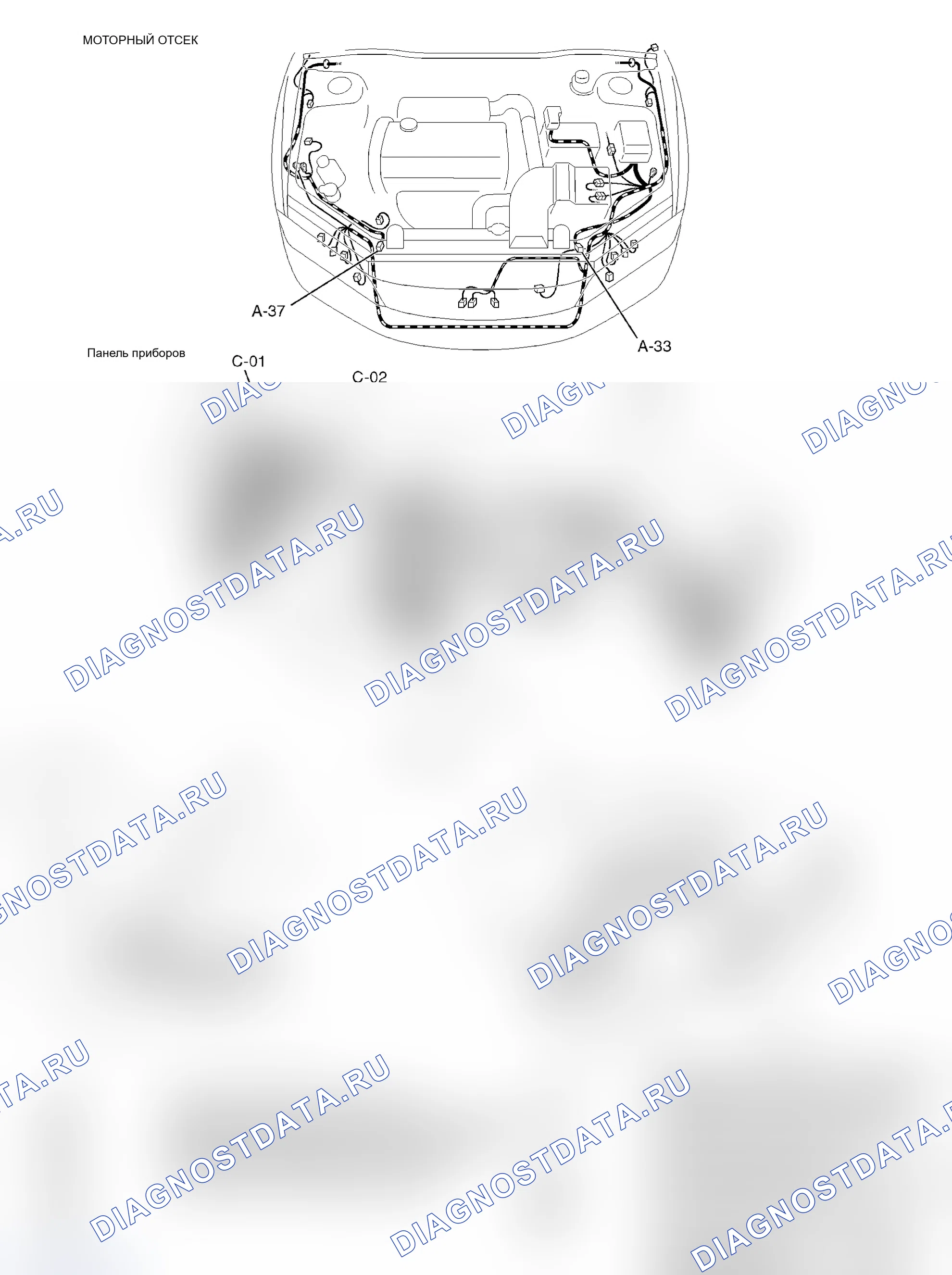 Рис. 346: СХЕМЫ КОНФИГУРАЦИИ. Mitsubishi Lancer Evolution IX