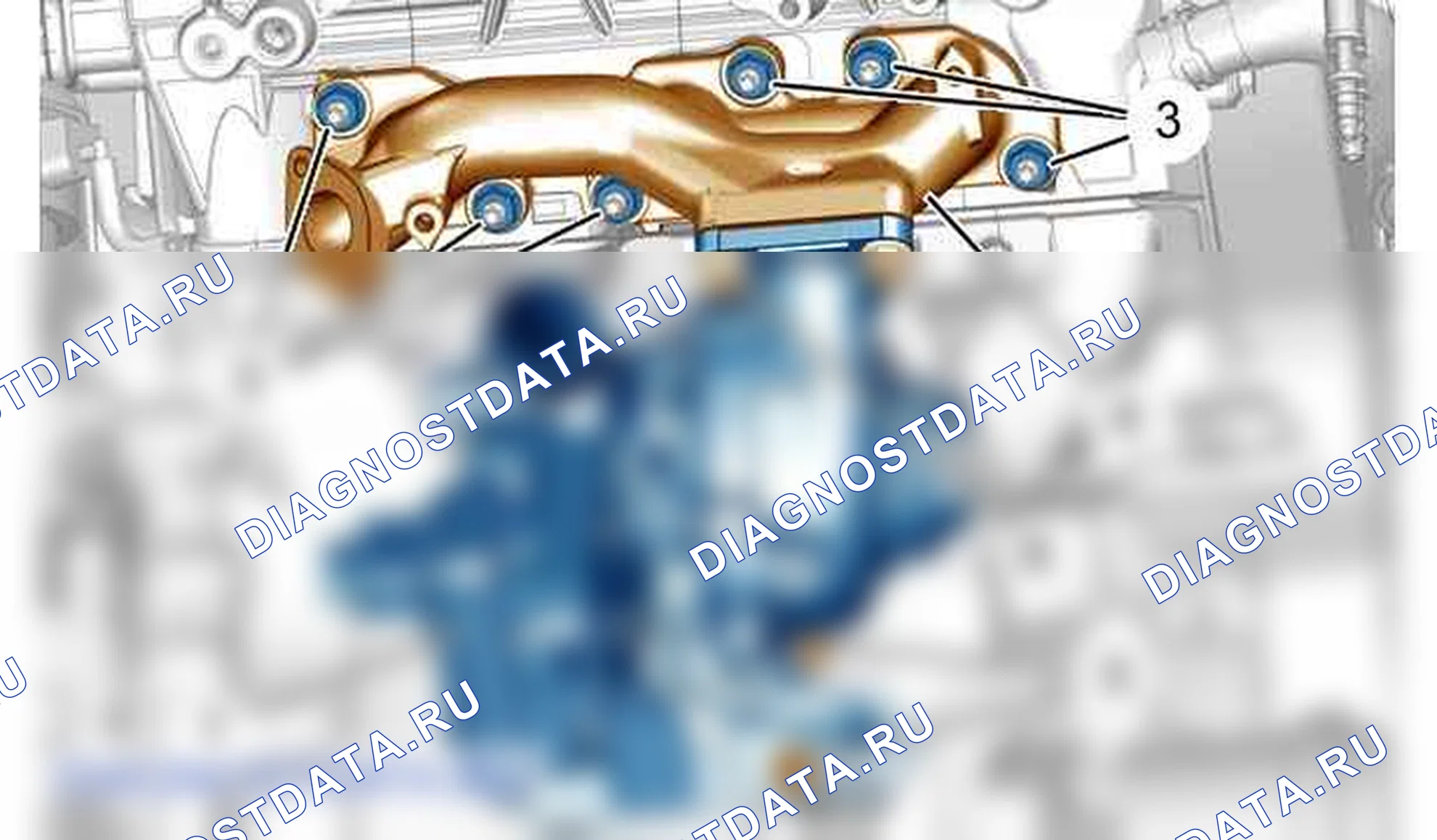 Снятие - установка: турбокомпрессоры — b1hg0pid. Citroen C6 I
