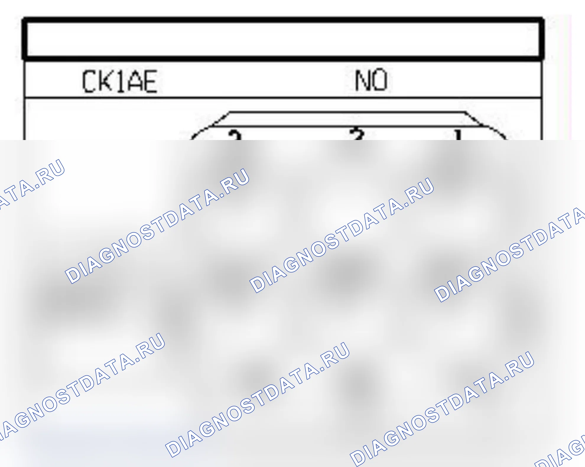 Распиновка разъёма R226 — Эл.роводка эл.магн.клапана рецирк.отработ.газов и эл.магн.регулир.опережен.тнвд. Renault Laguna II