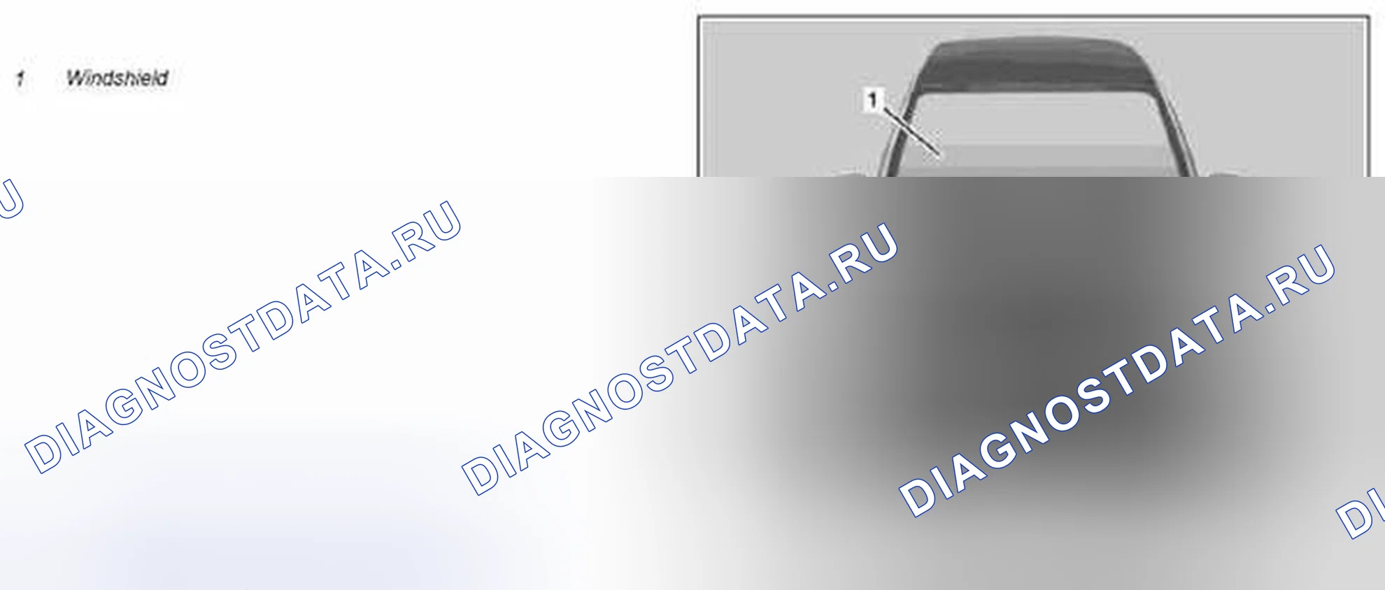 Рис. 52: Снять / установить лобовое стекло - AR67.10-P-1000MCC. Kia Soul I