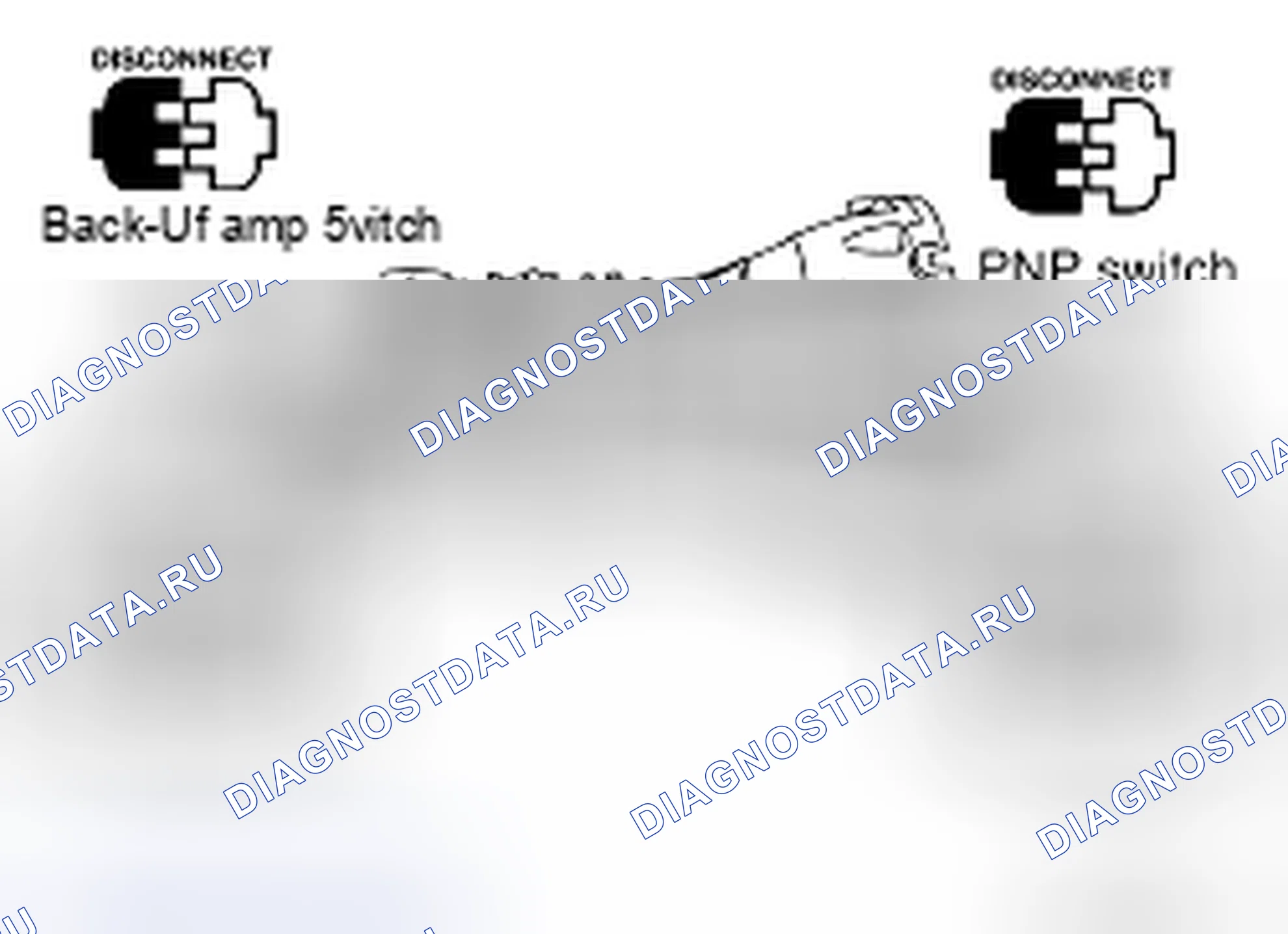 Рис. 96: ВЫКЛЮЧАТЕЛЬ РЕЗЕРВНОЙ ЛАМПЫ. Nissan Frontier D40