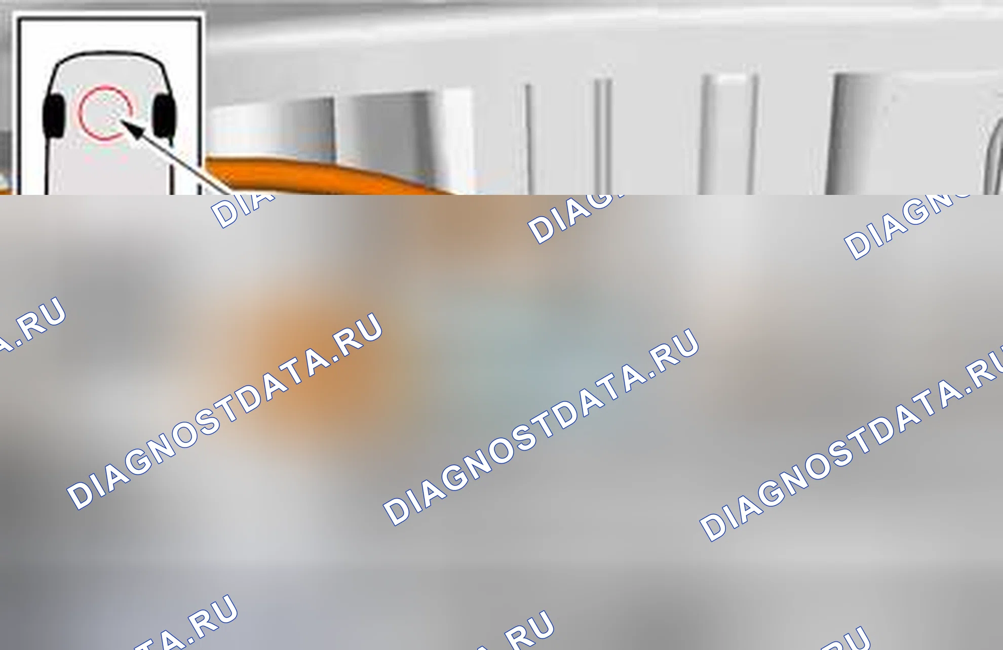 Рис. 62: РЕГУЛИРОВКА стояночного тормоза. Volvo S80 II рестайлинг