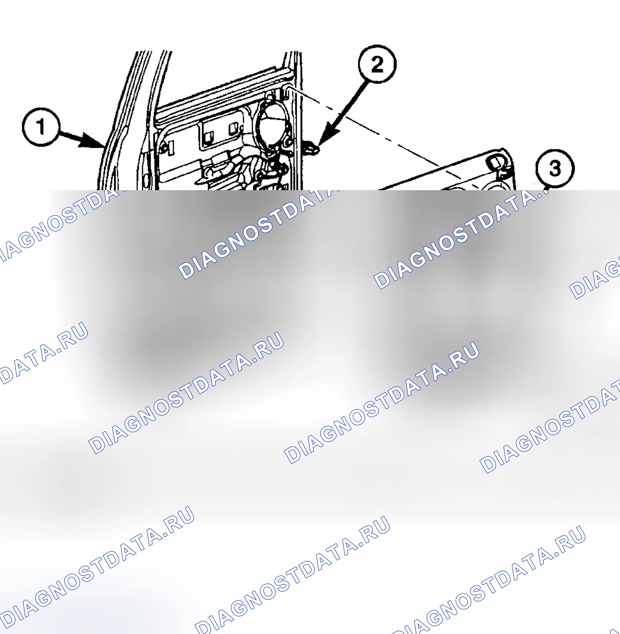 Рис. 93: ДЕМОНТАЖ. Dodge Pickup R1500 