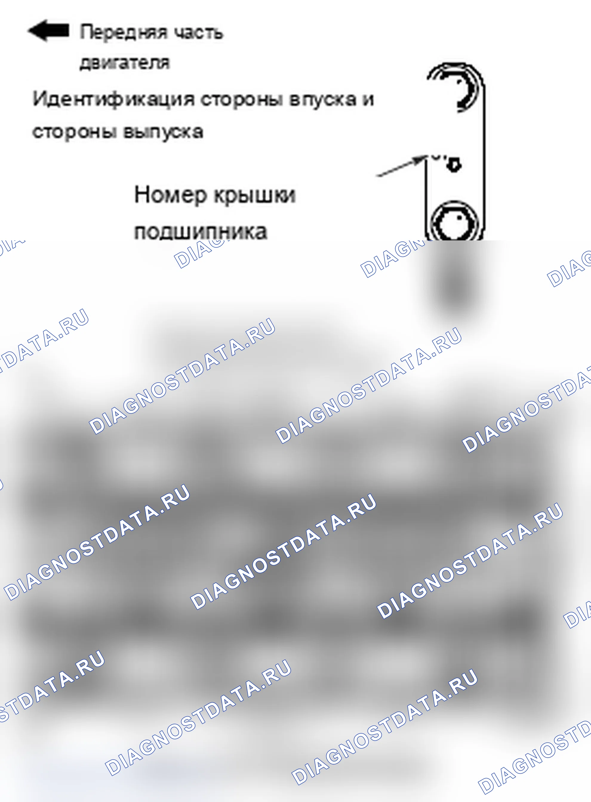 Рис. 200: >> D <<КРЫШКА УПОРНОГО ПОДШИПНИКА РАСПРЕДЕЛИТЕЛЬНОГО ВАЛА/КРЫШКА ПОДШИПНИКА РАСПРЕДЕЛИТЕЛЬНОГО ВАЛА/КРЫШКА ПОДШИПНИКА РАСПРЕДЕЛИТЕЛЬНОГО ВАЛА ПОДАЧИ МАСЛА/B. Mitsubishi Lancer Ralliart X рестайлинг