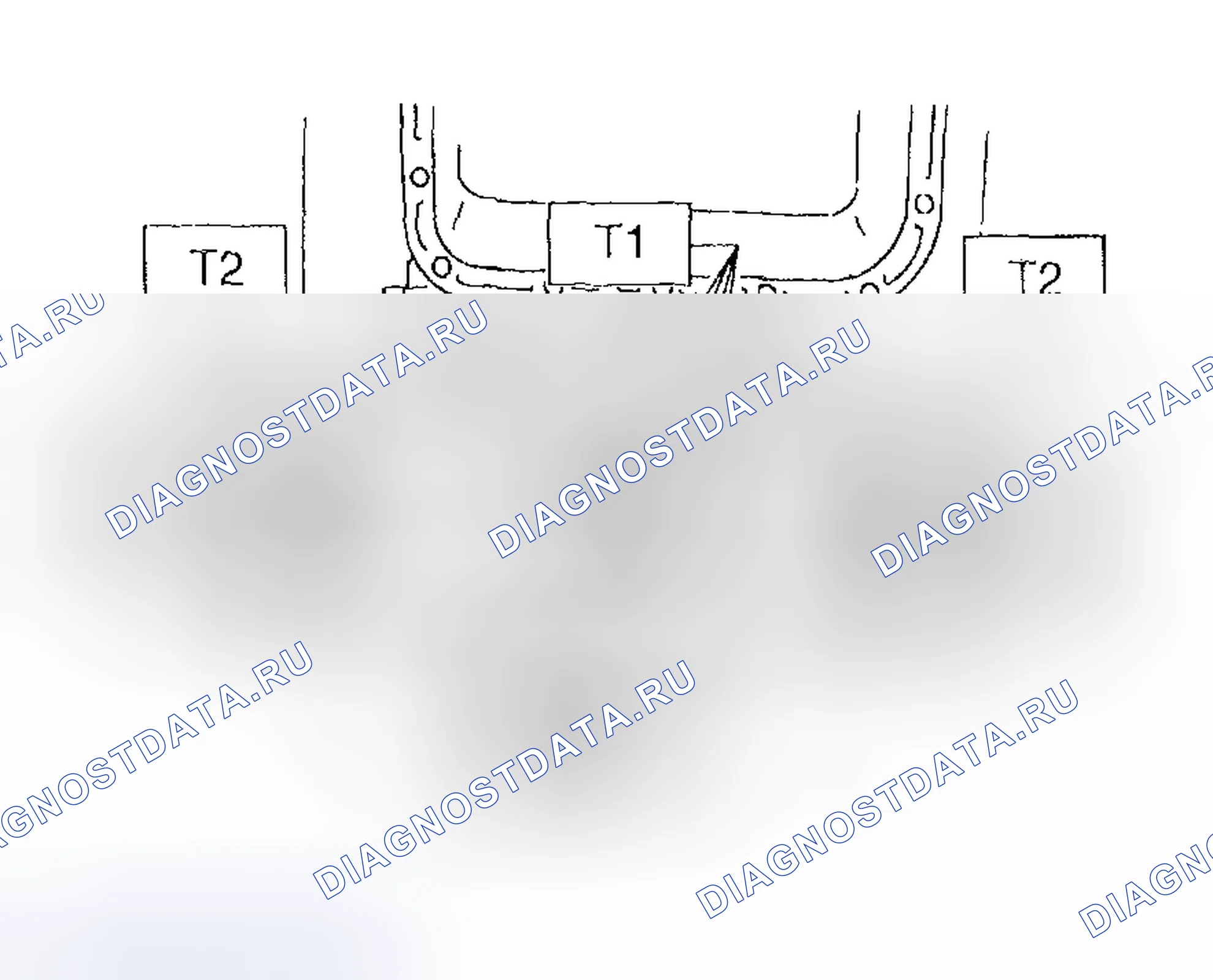 Рис. 667: ПОПЕРЕЧИНА И ПОДУШКА ИЗ РЕЗИНЫ. Subaru Impreza GD/GC/GG