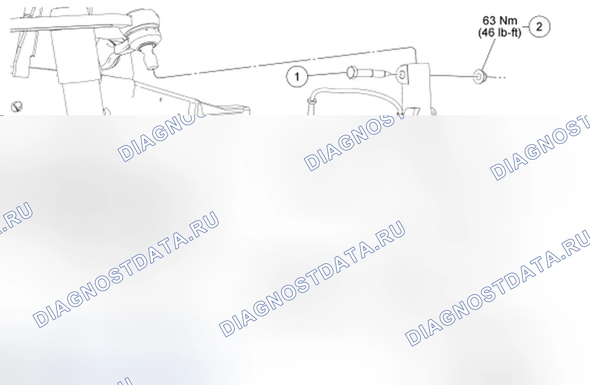 Рис. 25: Поворотный кулак. Ford Ranger II