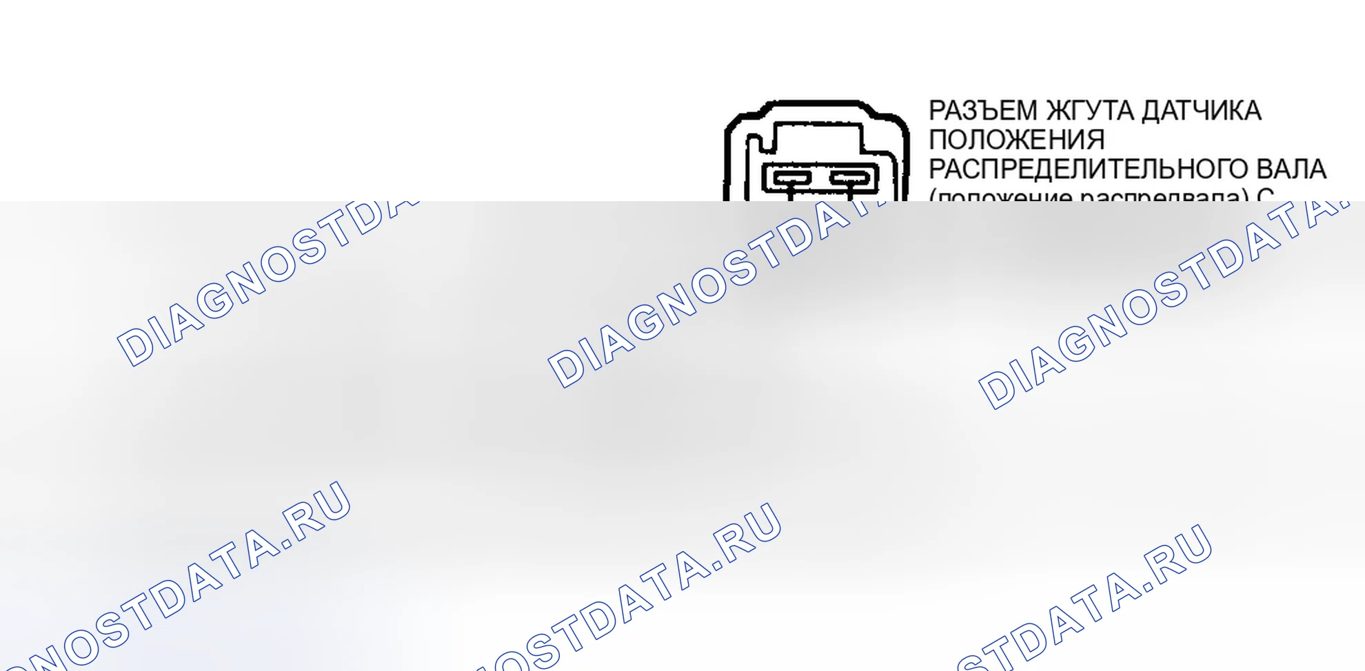 Рис. 20: Идентификация цепей и разъемов положение распредвала (все остальные). Ford Explorer II