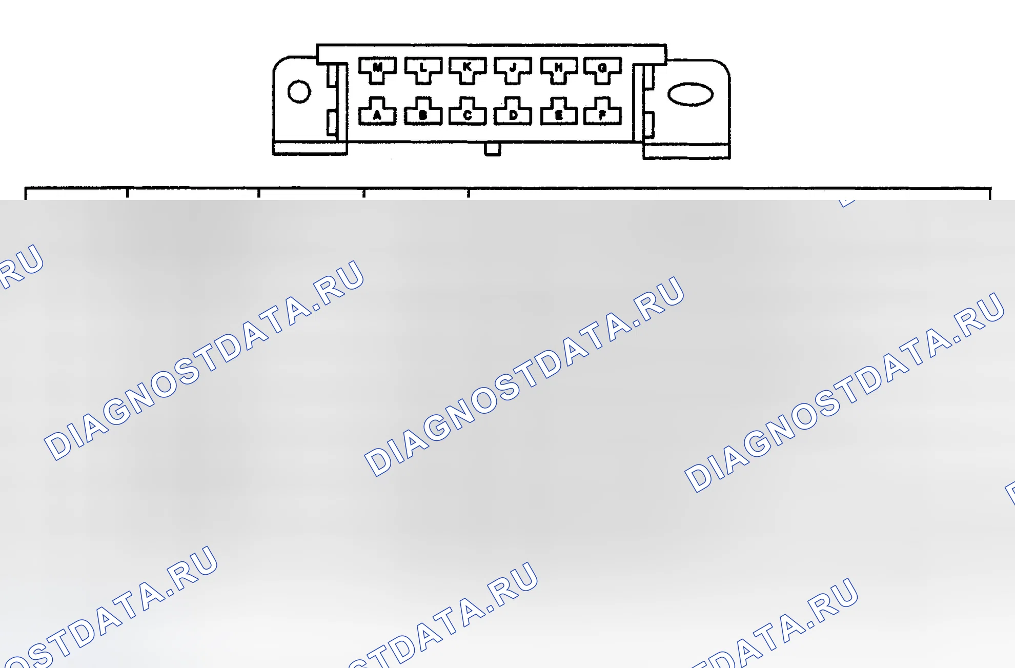 Рис. 2: ИДЕНТИФИКАЦИЯ СОЕДИНИТЕЛЯ. Chevrolet Suburban C2500 