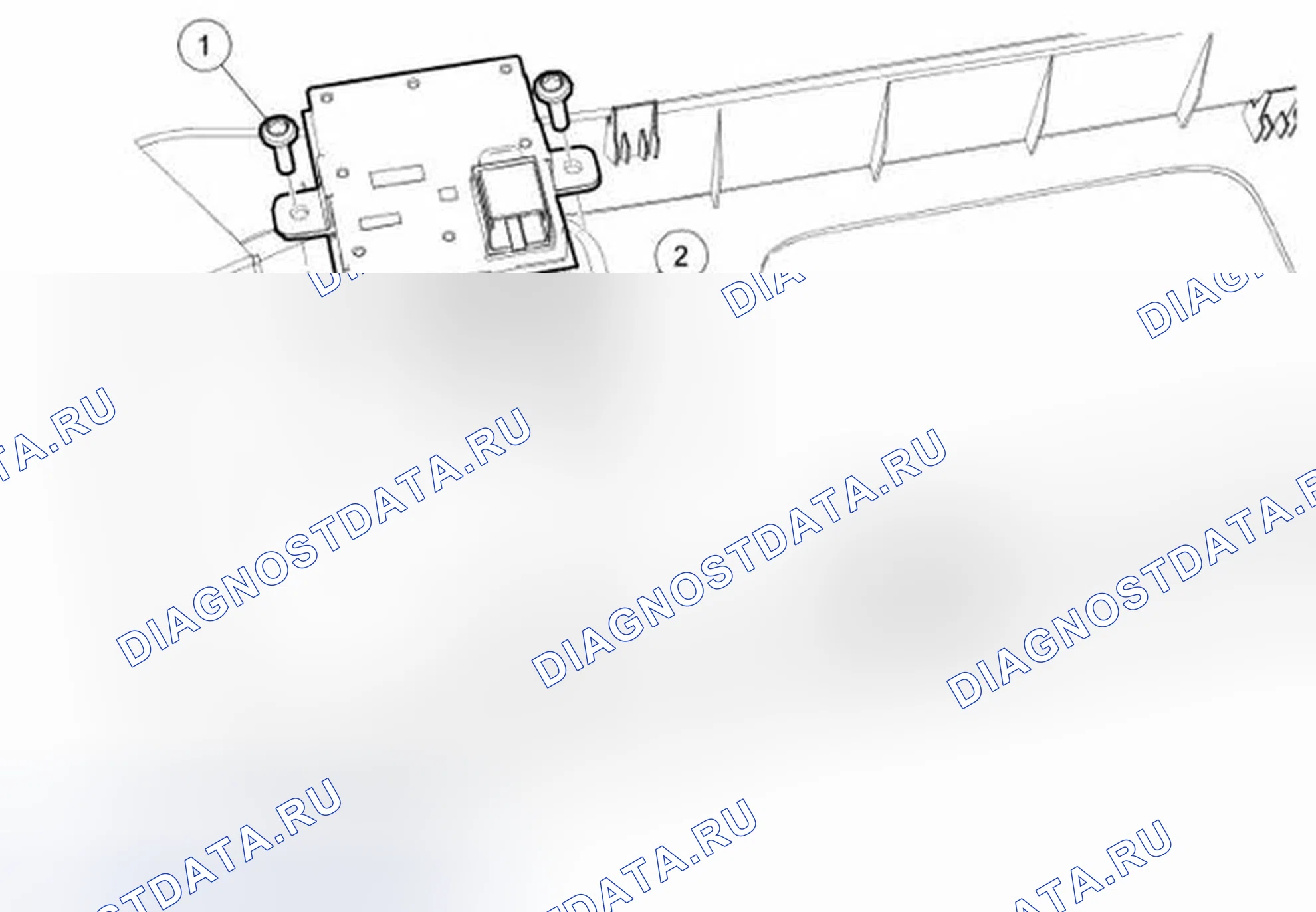 Рис. 25: Модуль внешнего освещения. Ford Escape II