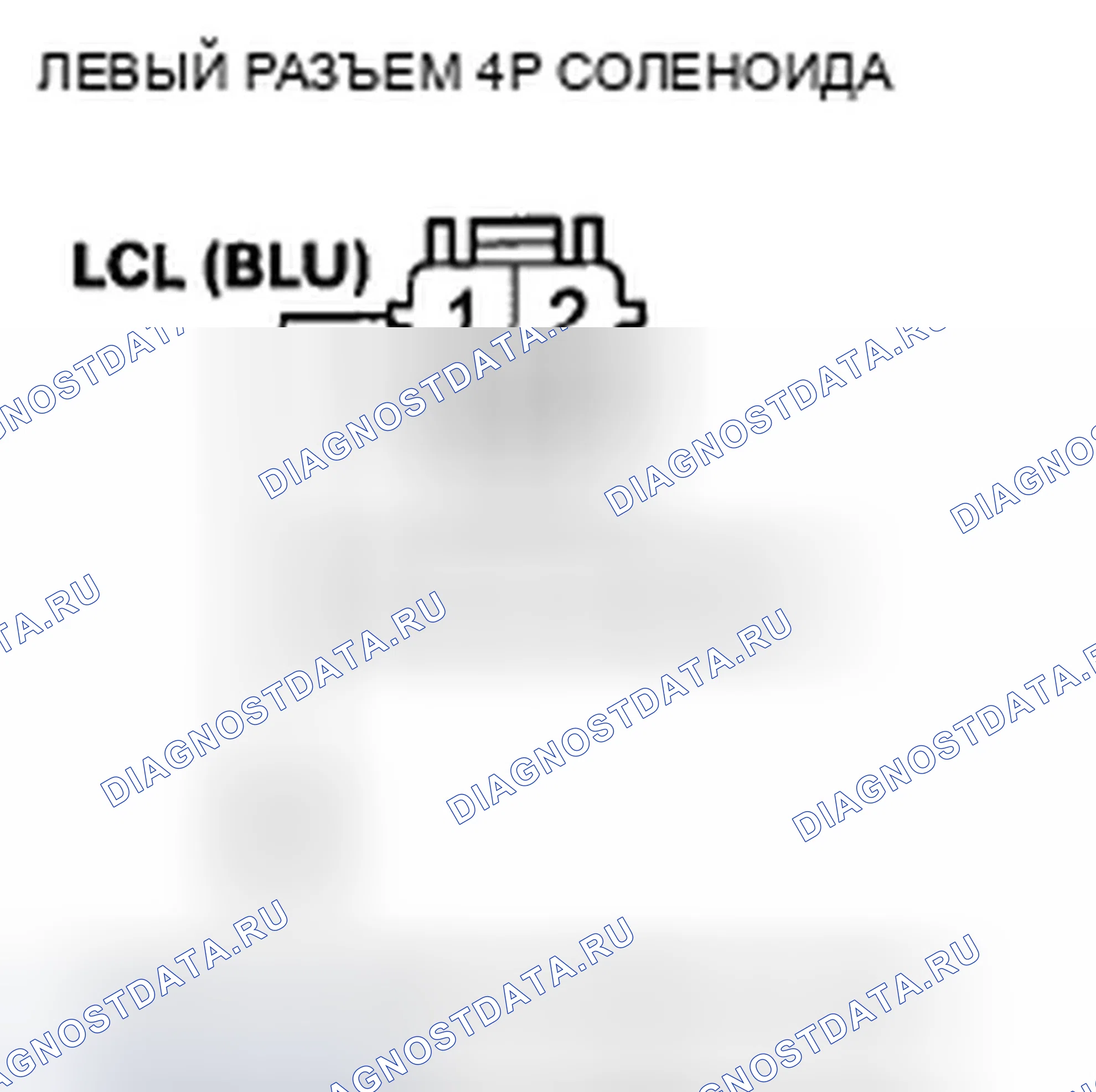 Рис. 36: расшифровка кода ошибки 52-3: Неисправность тока электромагнитной катушки левого сцепления. Acura ZDX I