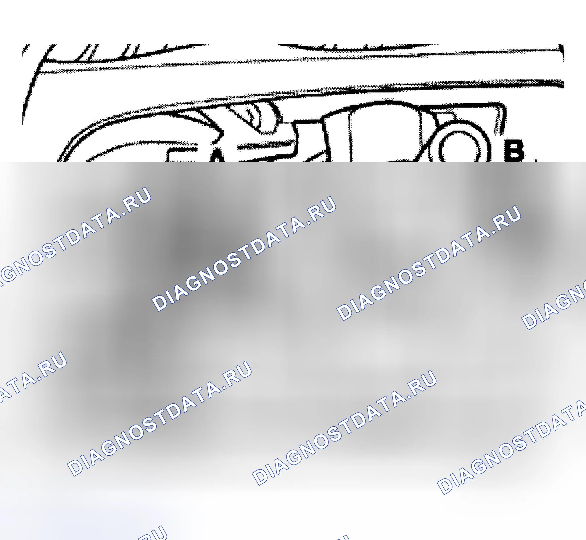 Рис. 5: Механизм переключения (точная регулировка). Audi A4 B5 рестайлинг