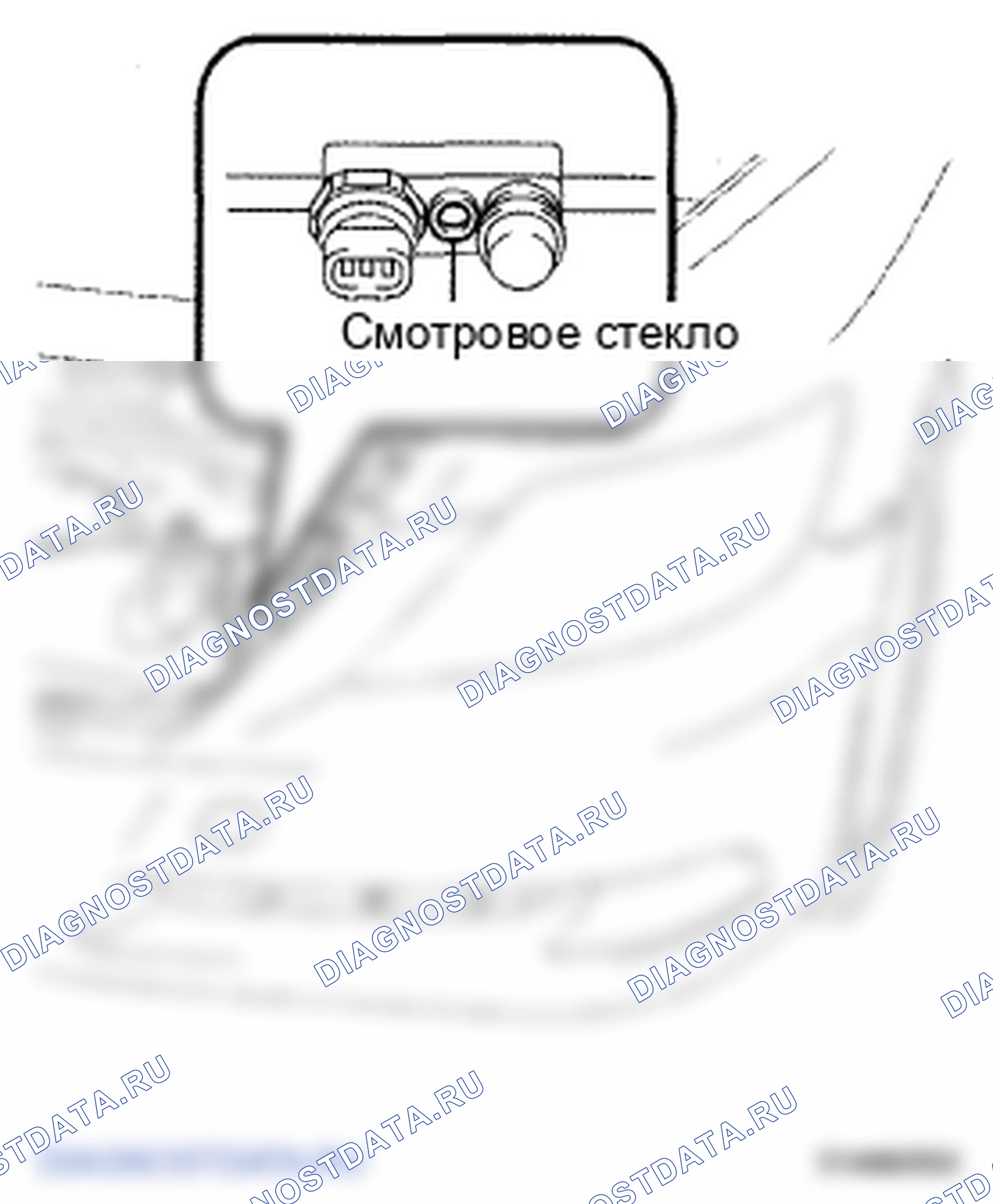 Рис. 125: ОСМОТР ТРАНСПОРТНОГО СРЕДСТВА. Lexus LS IV